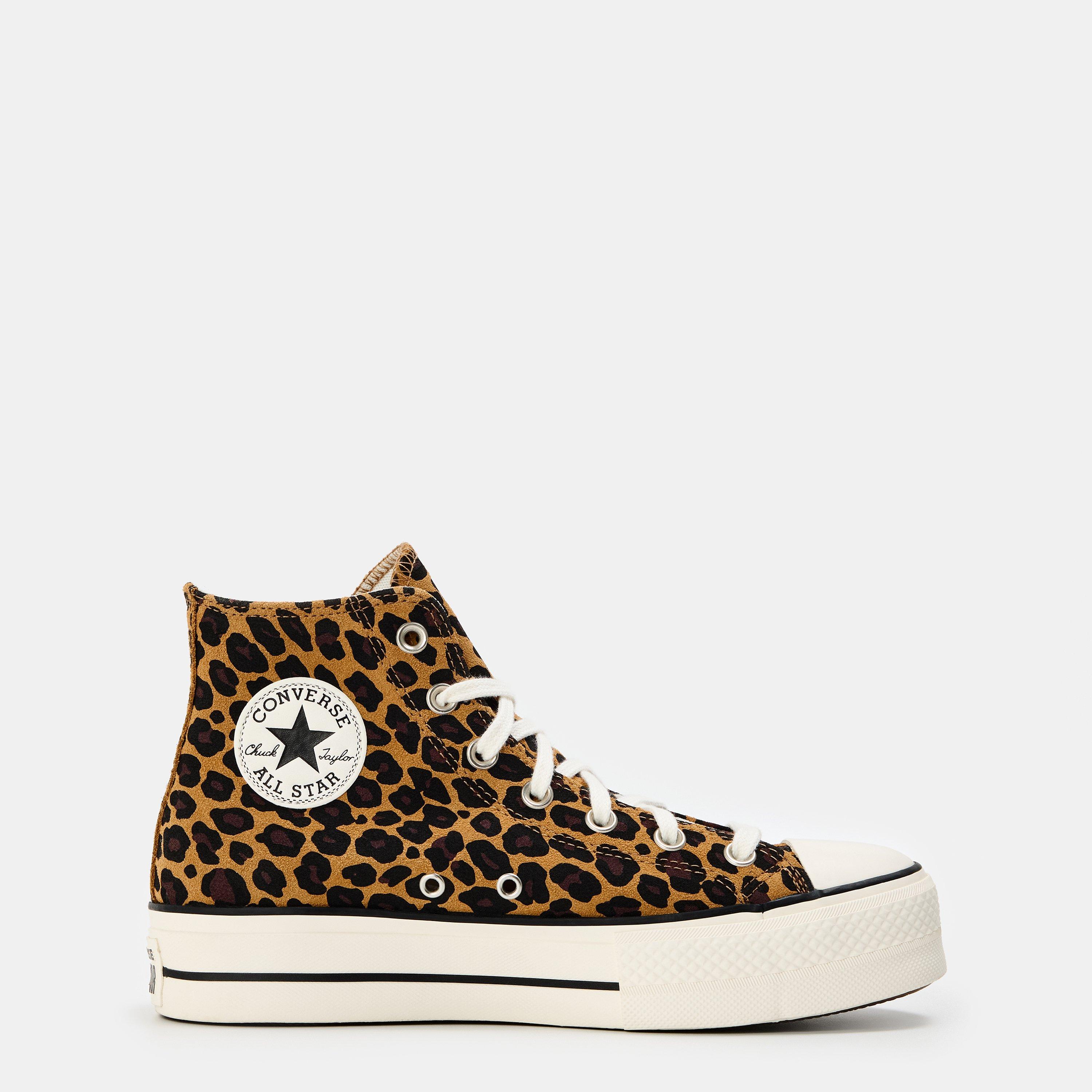 Leopard - Converse - Women's AS Lft Leo Canvas High-Top Trainers - 1