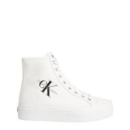 Calvin Klein Jeans Recycled Platform High top Trainers