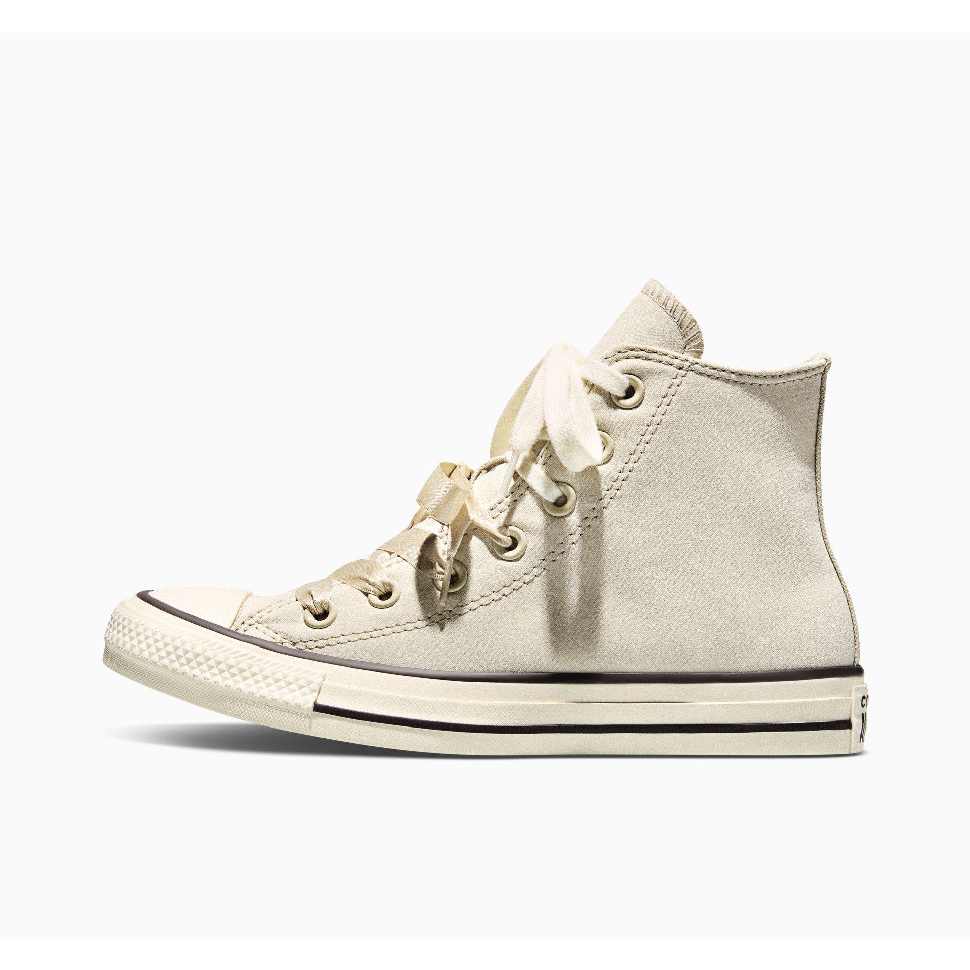 Sage/Egret - Converse - Women's Canvas High-Top Trainers - 2