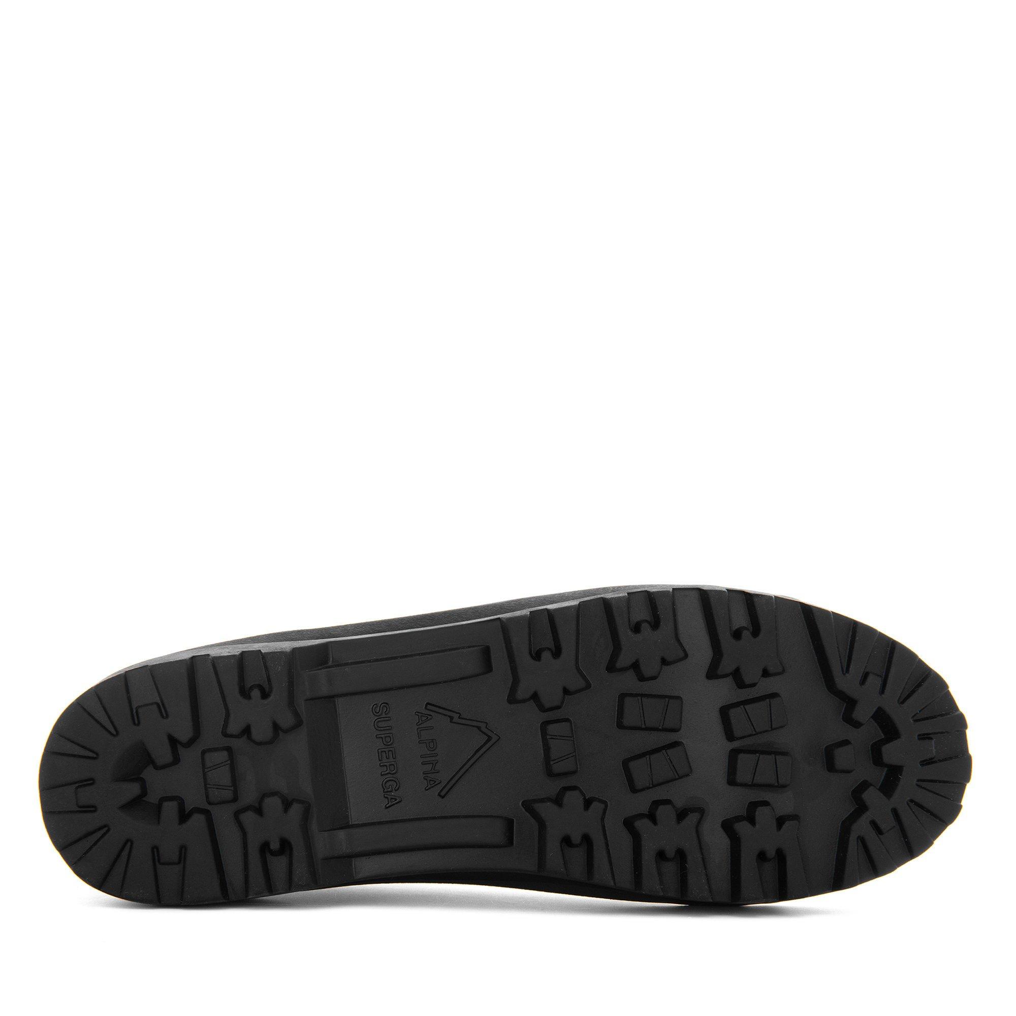 Preto - Superga - Women's Alpina Canvas High-Top Trainers - 4