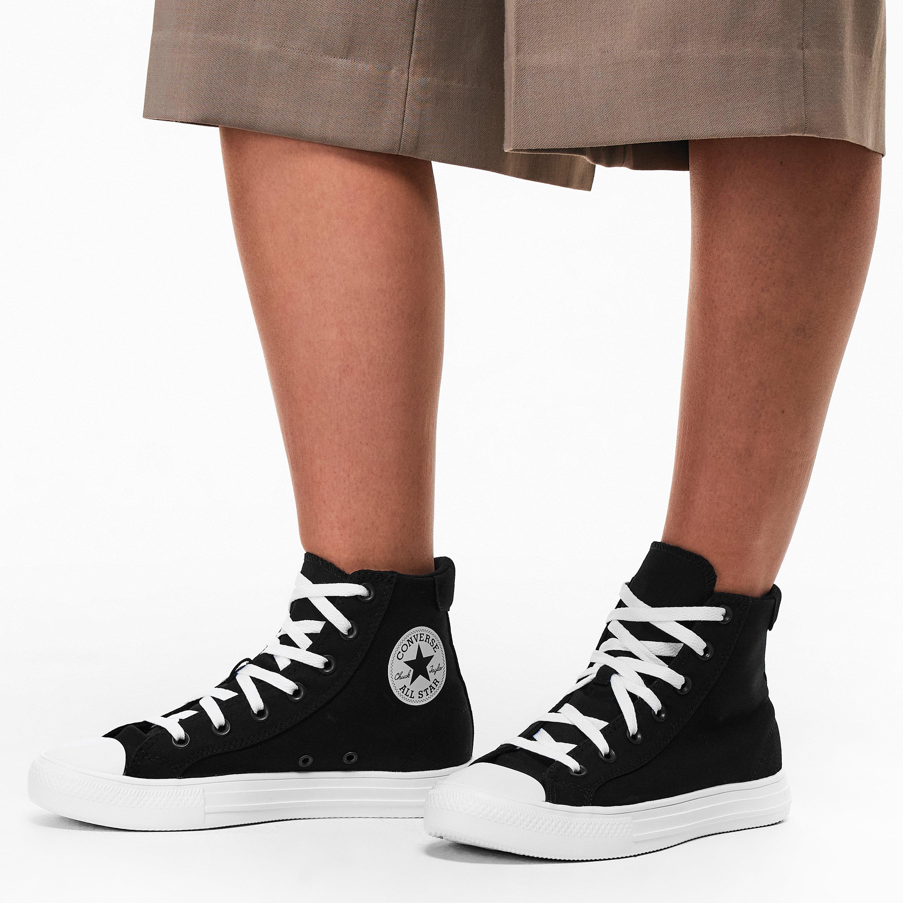 Black/White - Converse - Converse Day One Hi Ld00 - 3