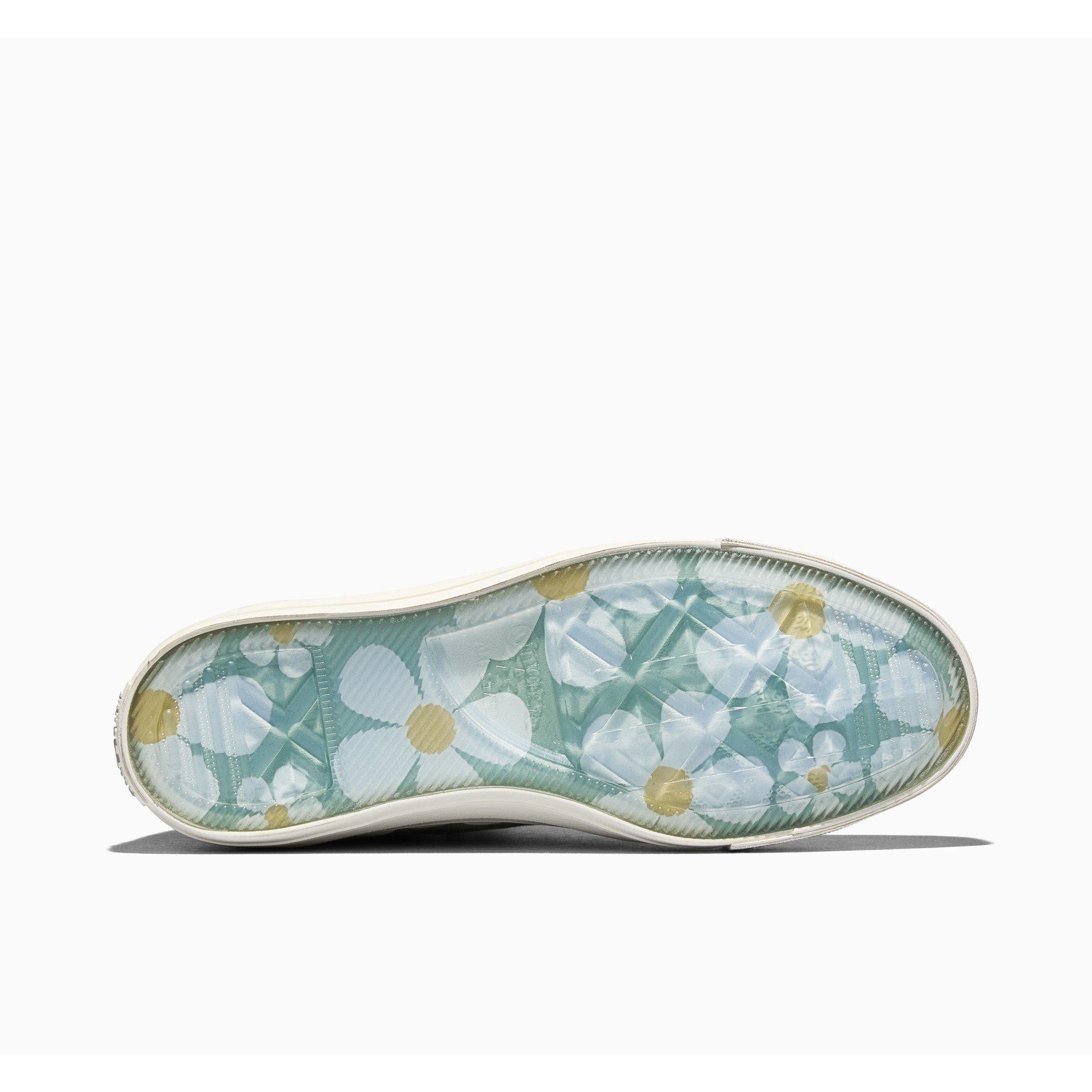 Thyme/Egret - Converse - Women's Canvas High-Top Trainers - 5