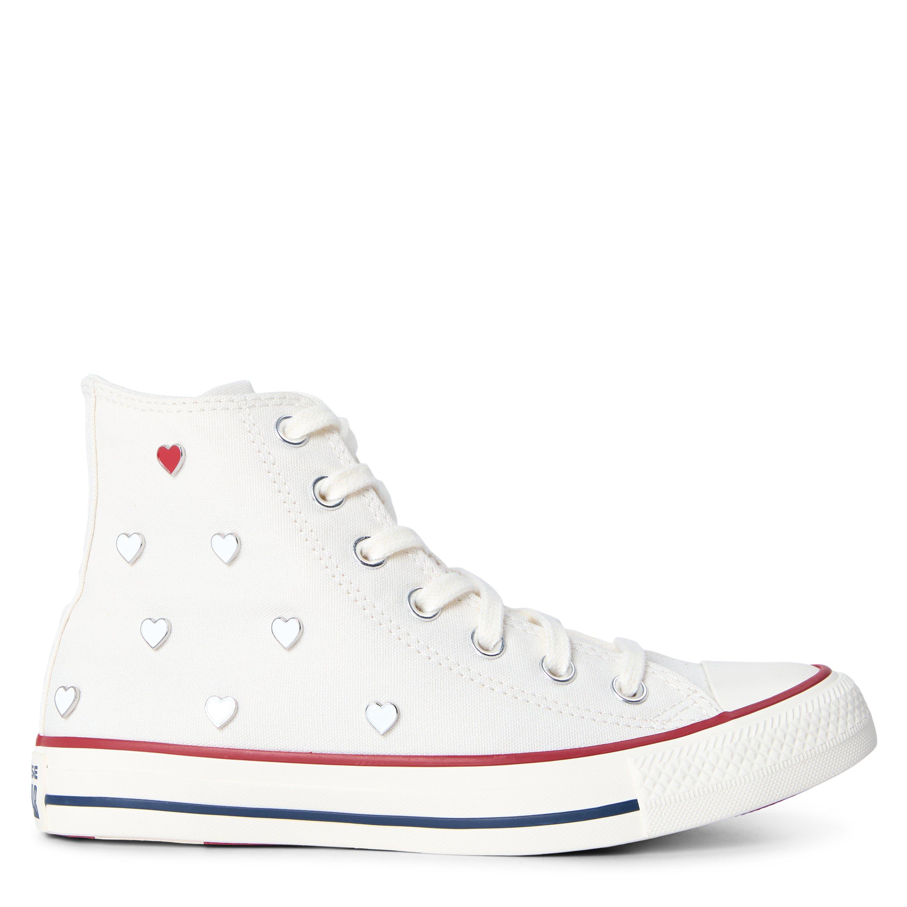 Converse Women's Chuck Classic Hi Tops - White/Egret - 6.5 (39.5)