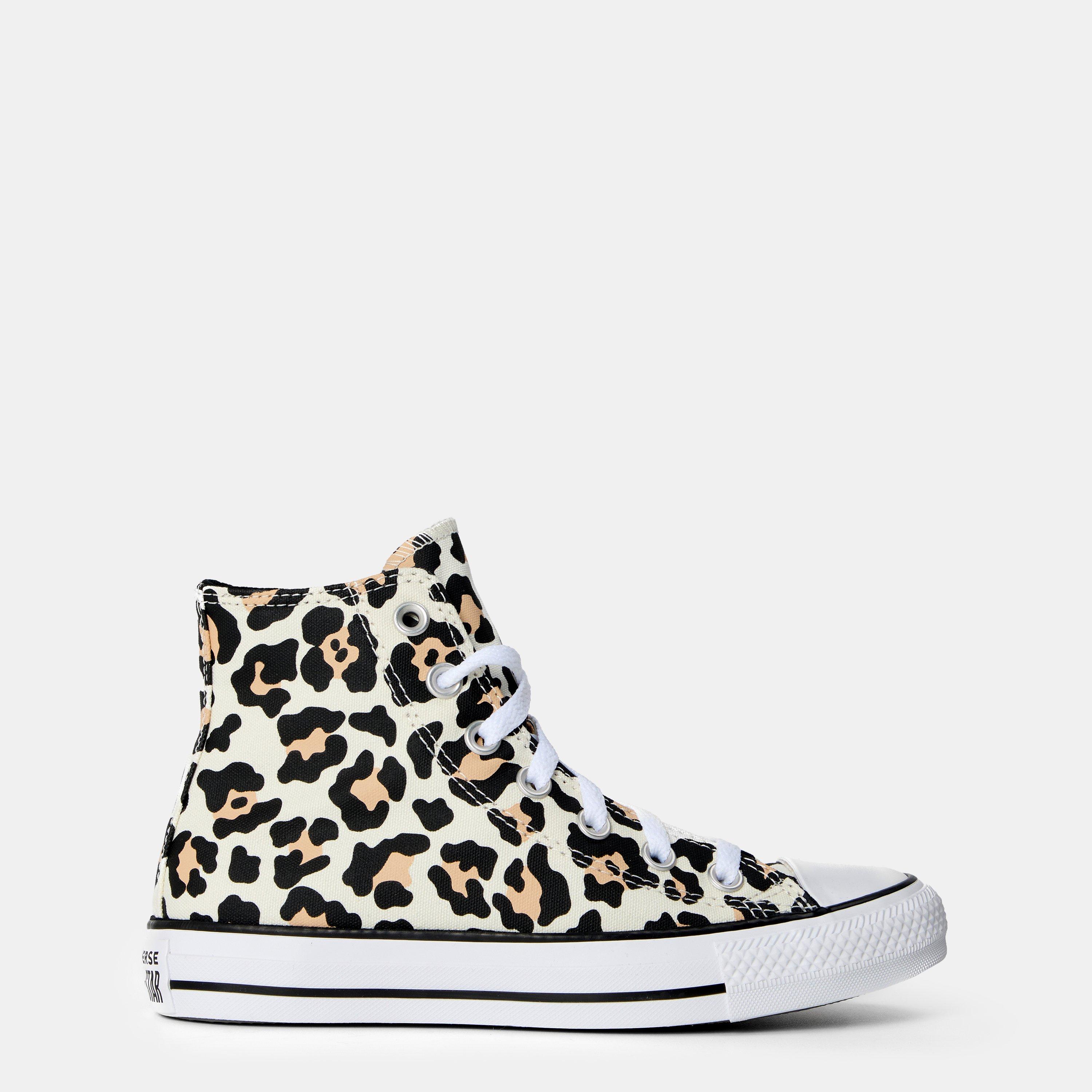 Converse Women's Chuck Classic Hi Tops - Leopard 001 - 6 (39)