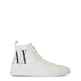 Armani Exchange Canvas High Tops