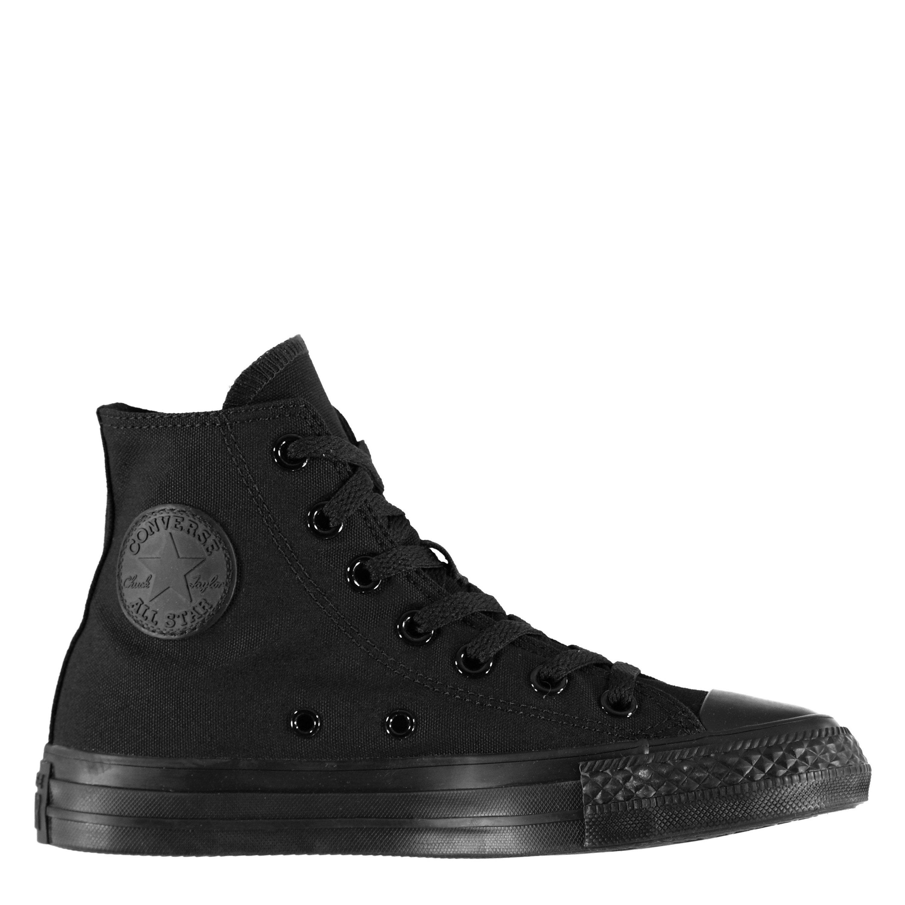 Black 001 - Converse - AS Mono Canvas Hi Tops - 1
