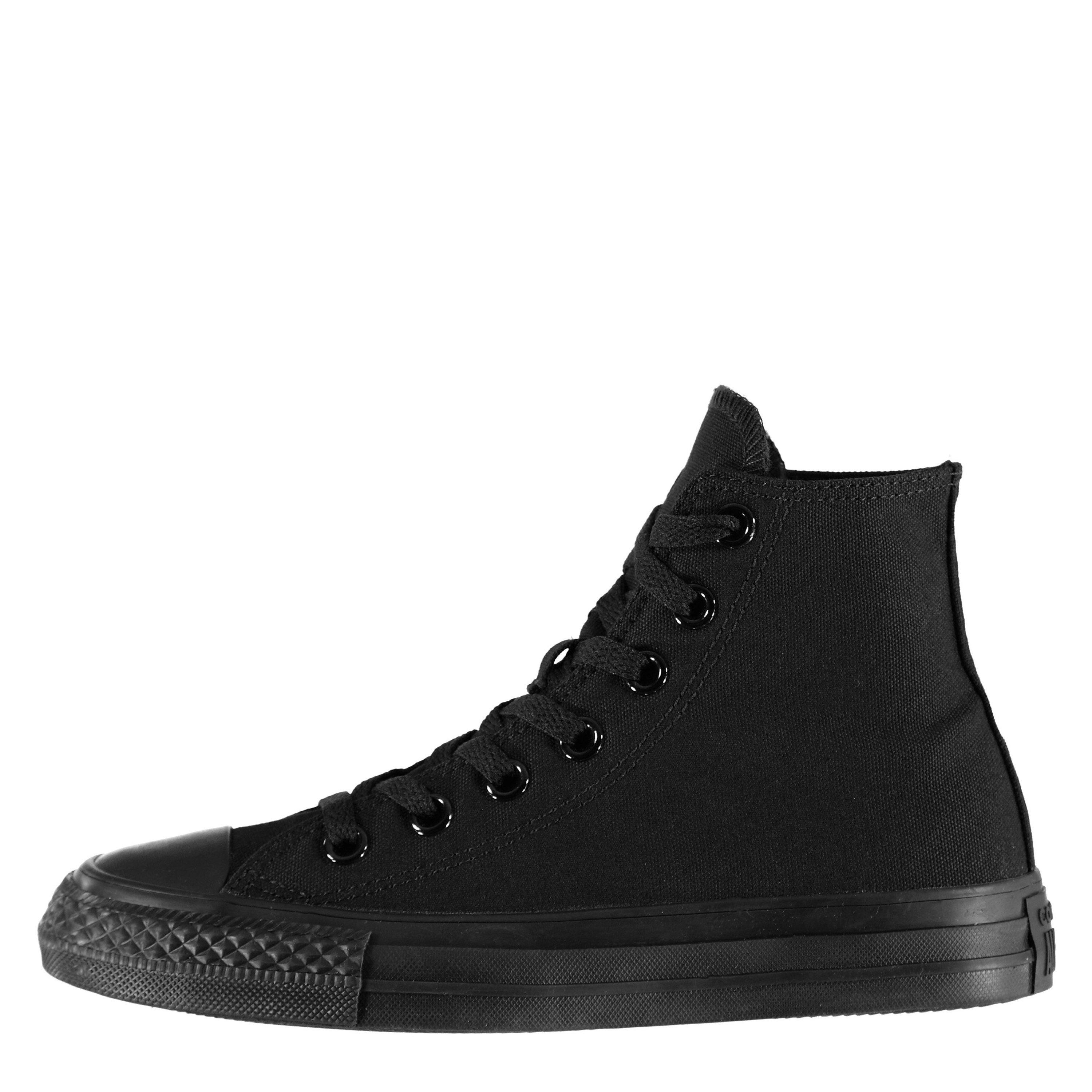 Black 001 - Converse - AS Mono Canvas Hi Tops - 3