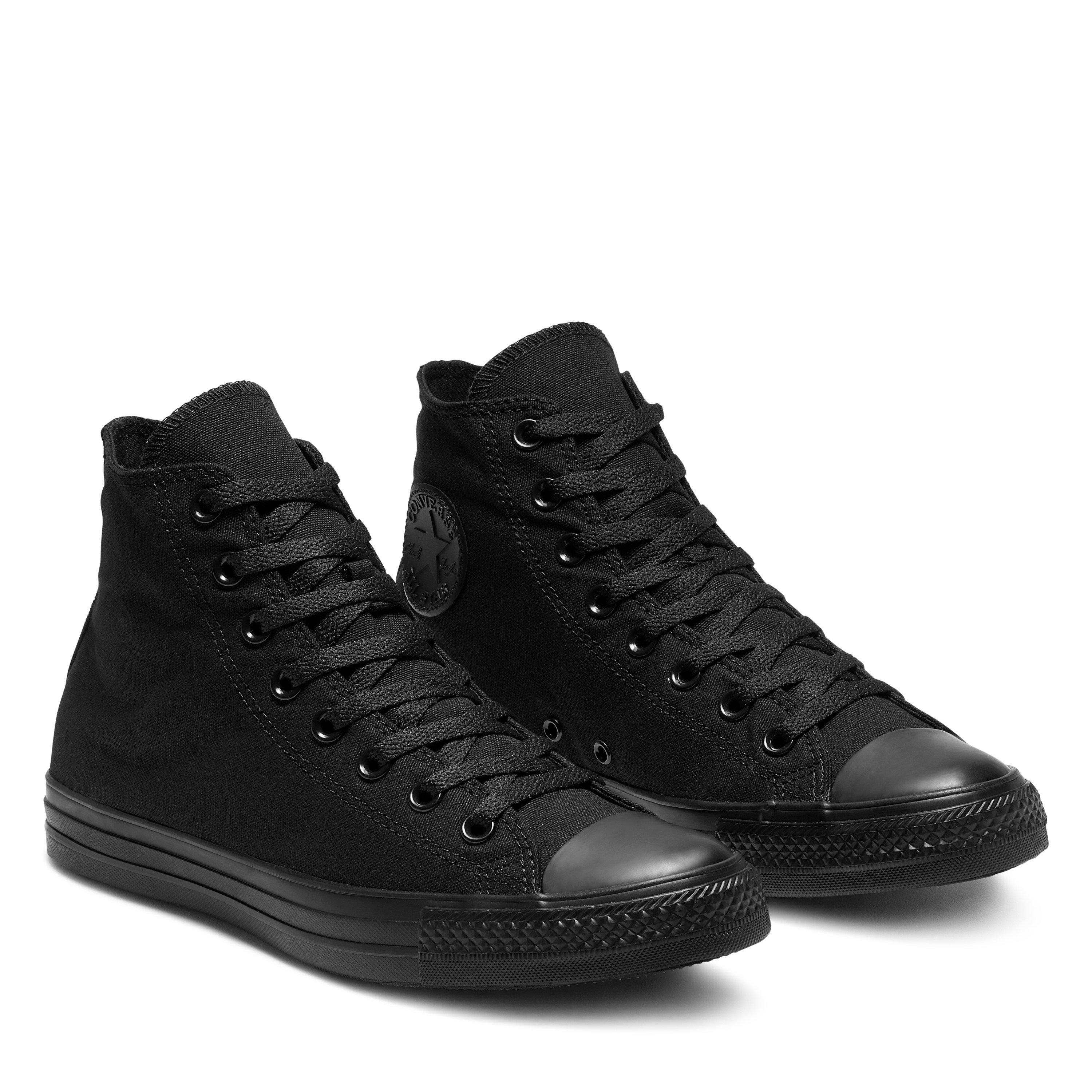 Black 001 - Converse - AS Mono Canvas Hi Tops - 5