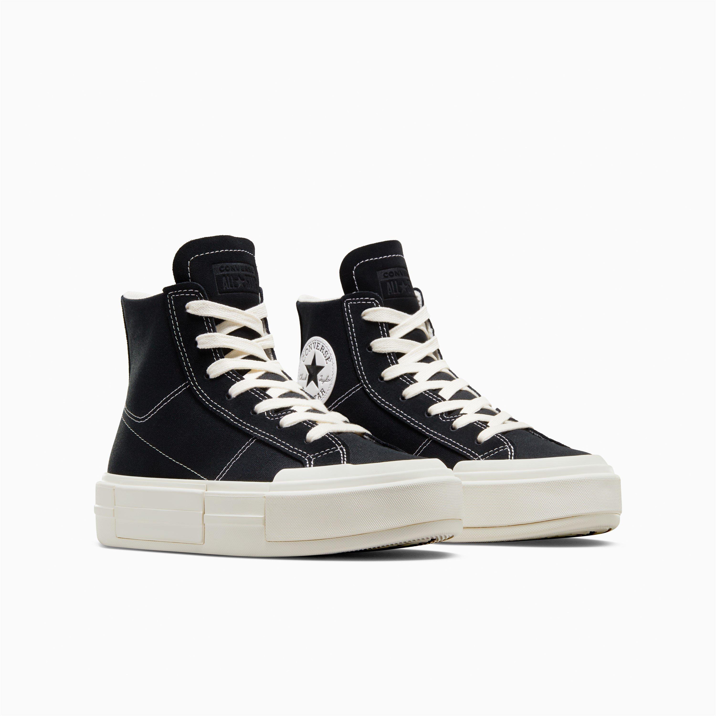 Black/White 001 - Converse - Chuck Taylor All Star Cruise Canvas High-Top Trainers - 2