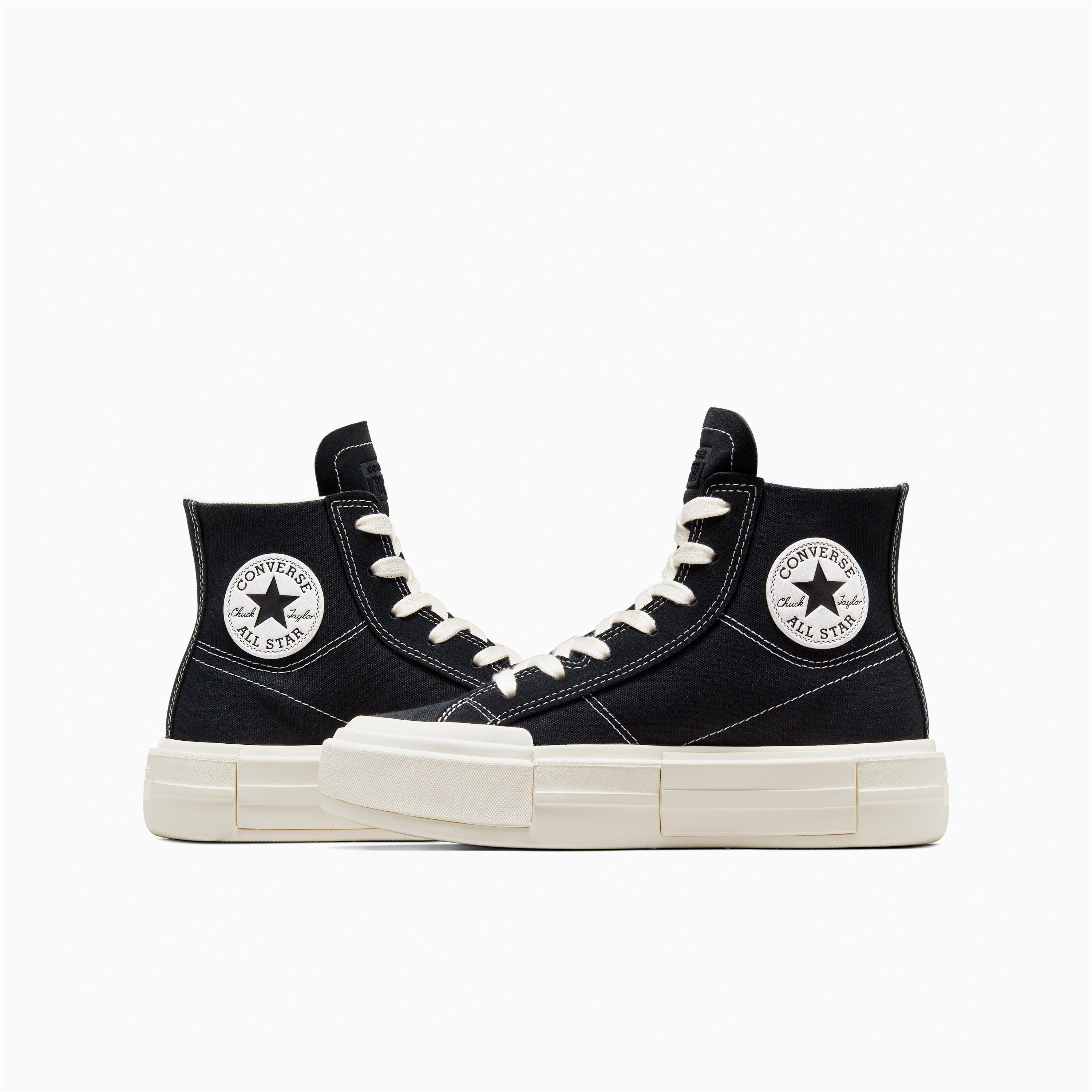 Black/White 001 - Converse - Chuck Taylor All Star Cruise Canvas High-Top Trainers - 3
