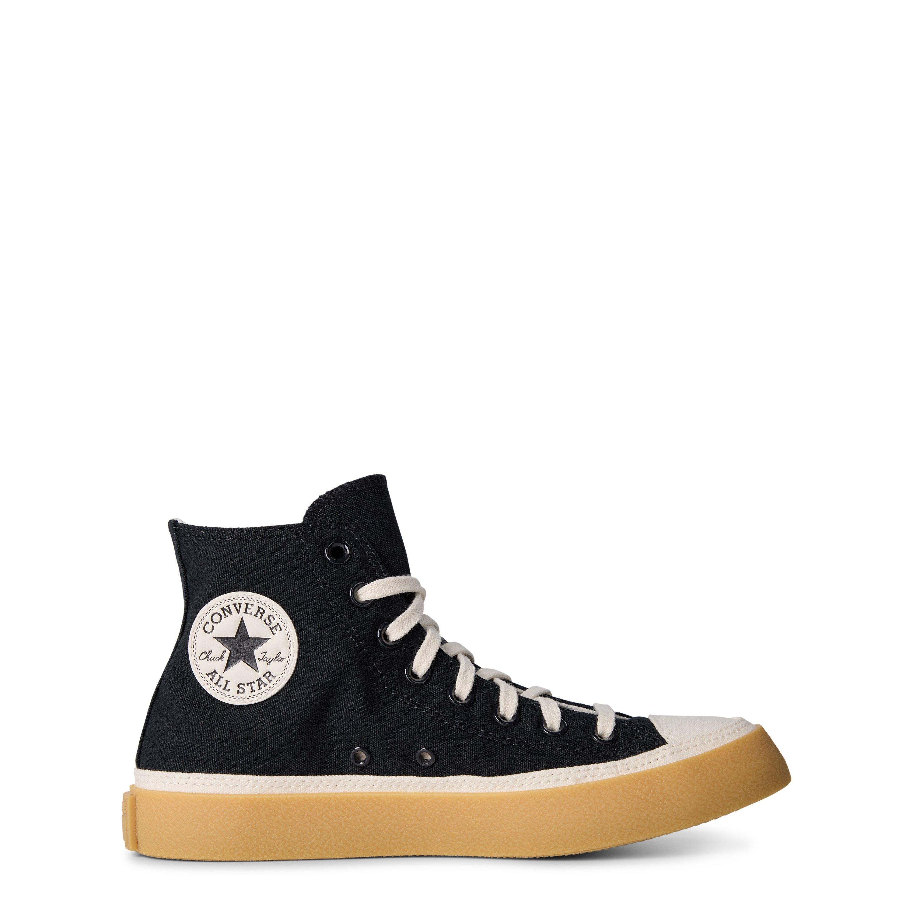 Black 001 - Converse - Rubber High Tops Womens - 1