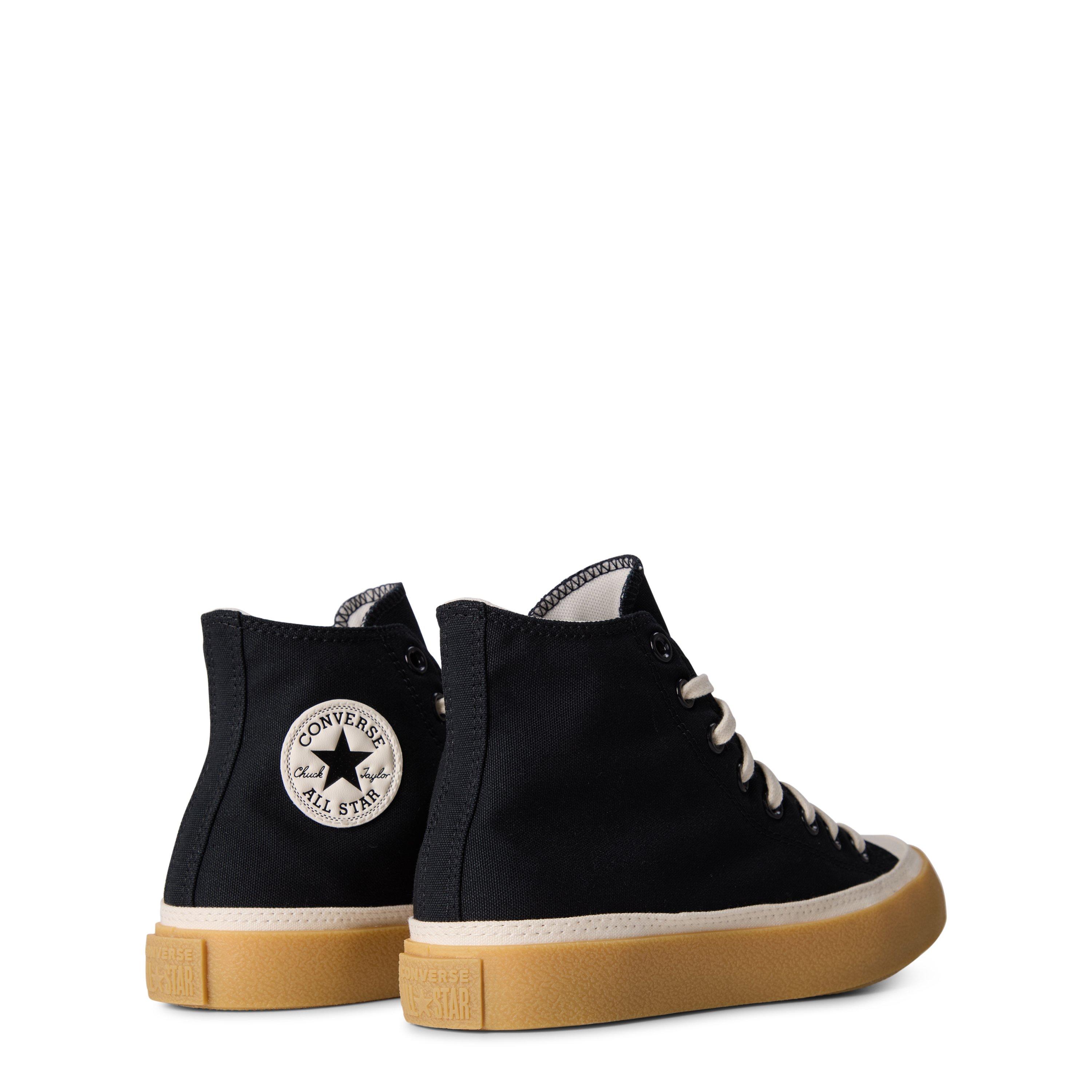 Black 001 - Converse - Rubber High Tops Womens - 5