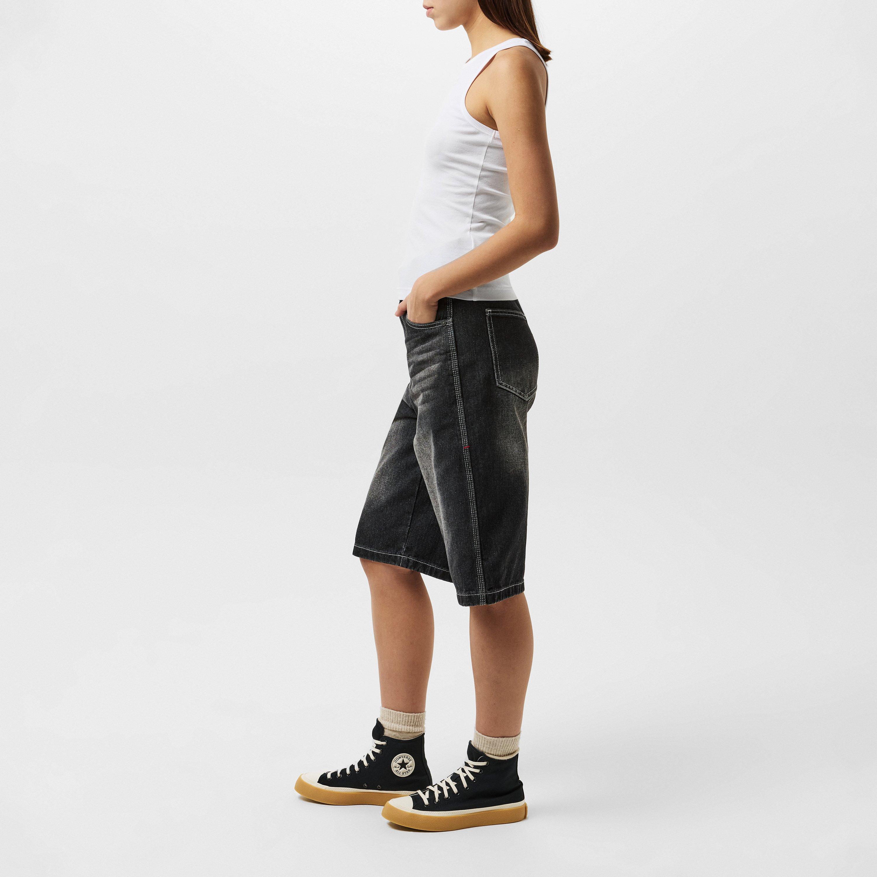 Black 001 - Converse - Rubber High Tops Womens - 6