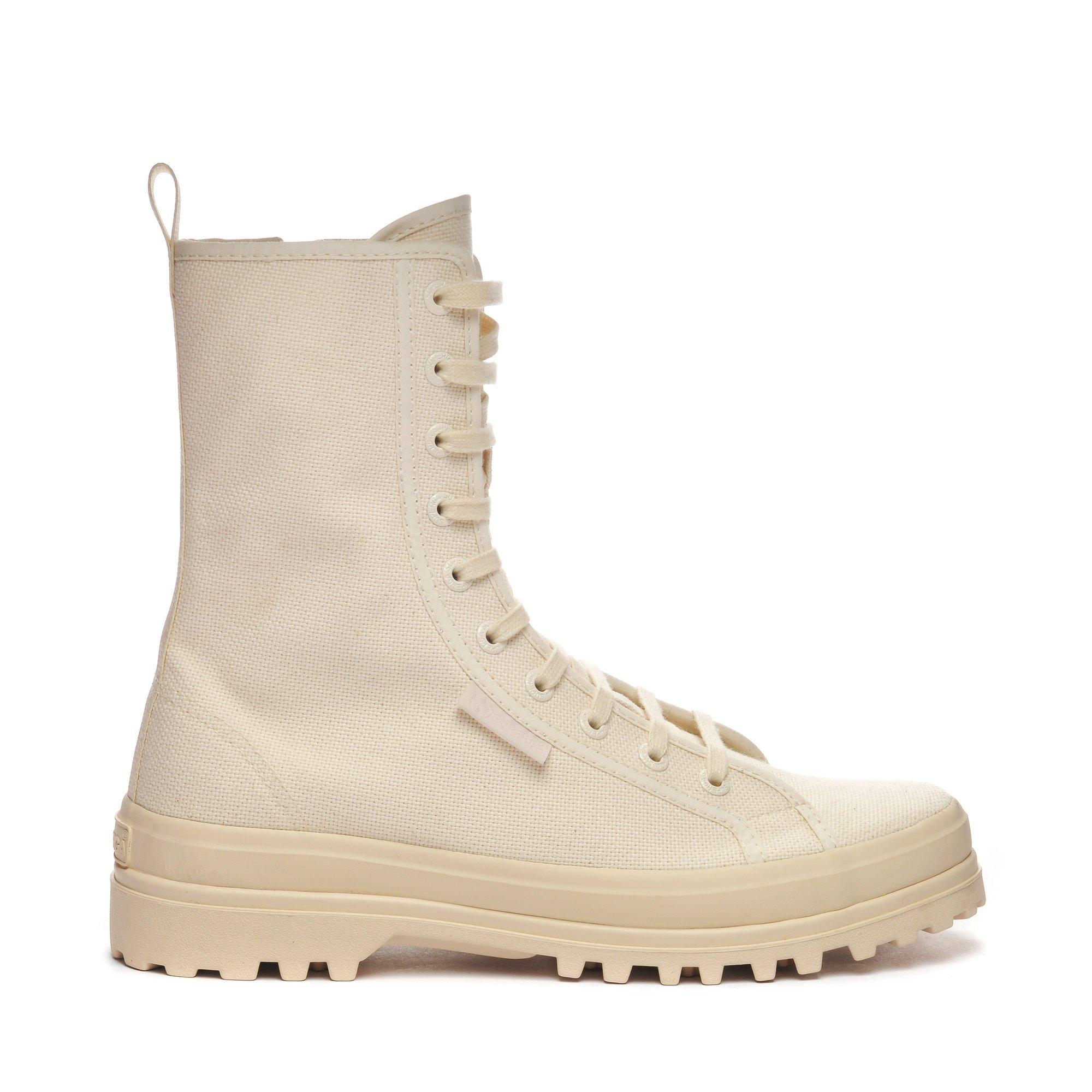 Superga Women's Alpina Canvas High-Top Trainers - Beige Rwfav - 5.5 (39)