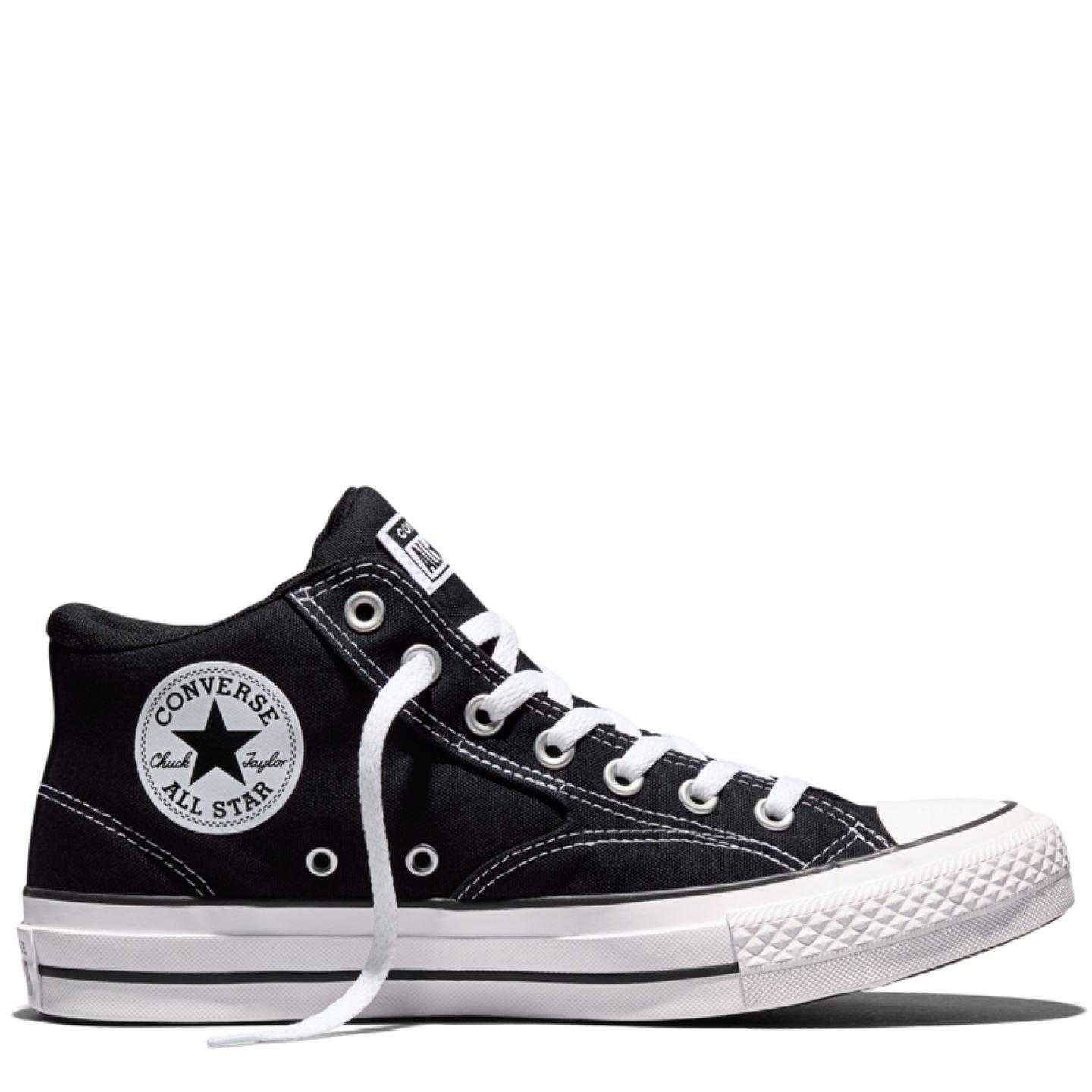 Converse Women's Canvas High-Top Trainers - Black/White - 6 (40)