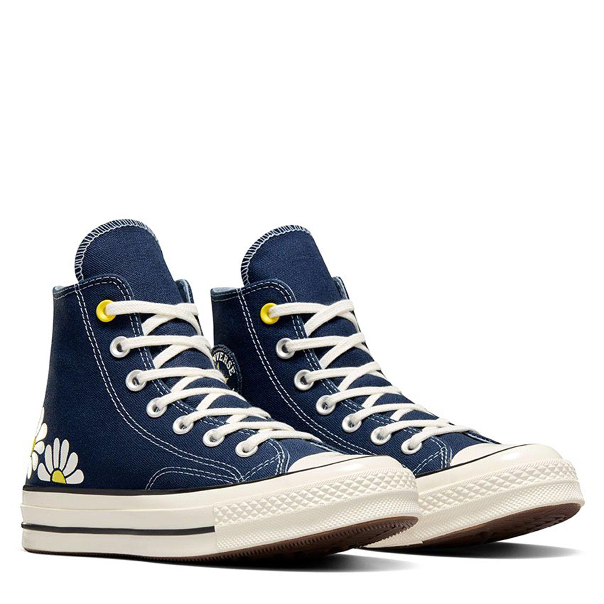 Navy - Converse - Converse Chuck 70 Floral High Top - 7