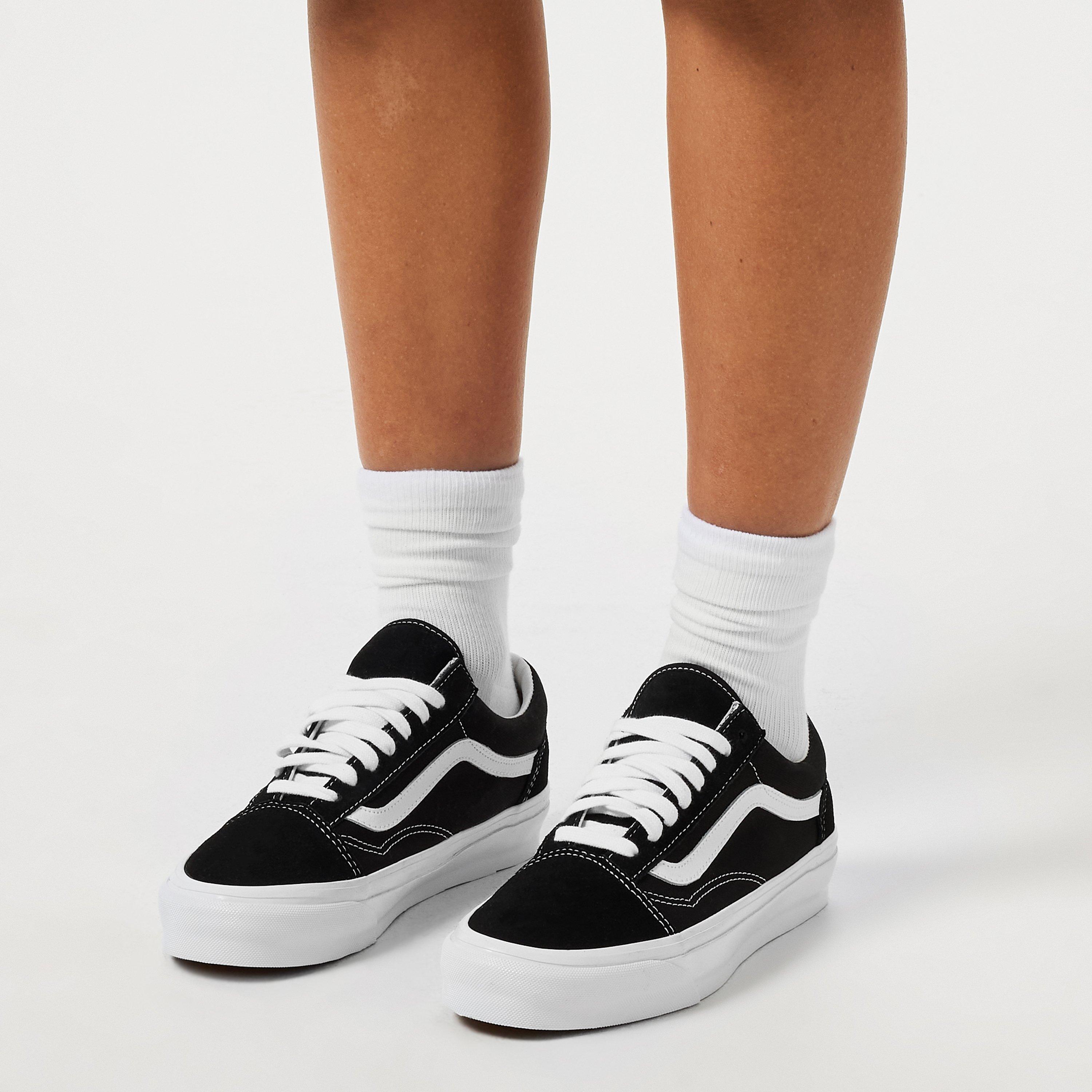 Black White - Vans - Old Skool Checkerboard Trainers - 2