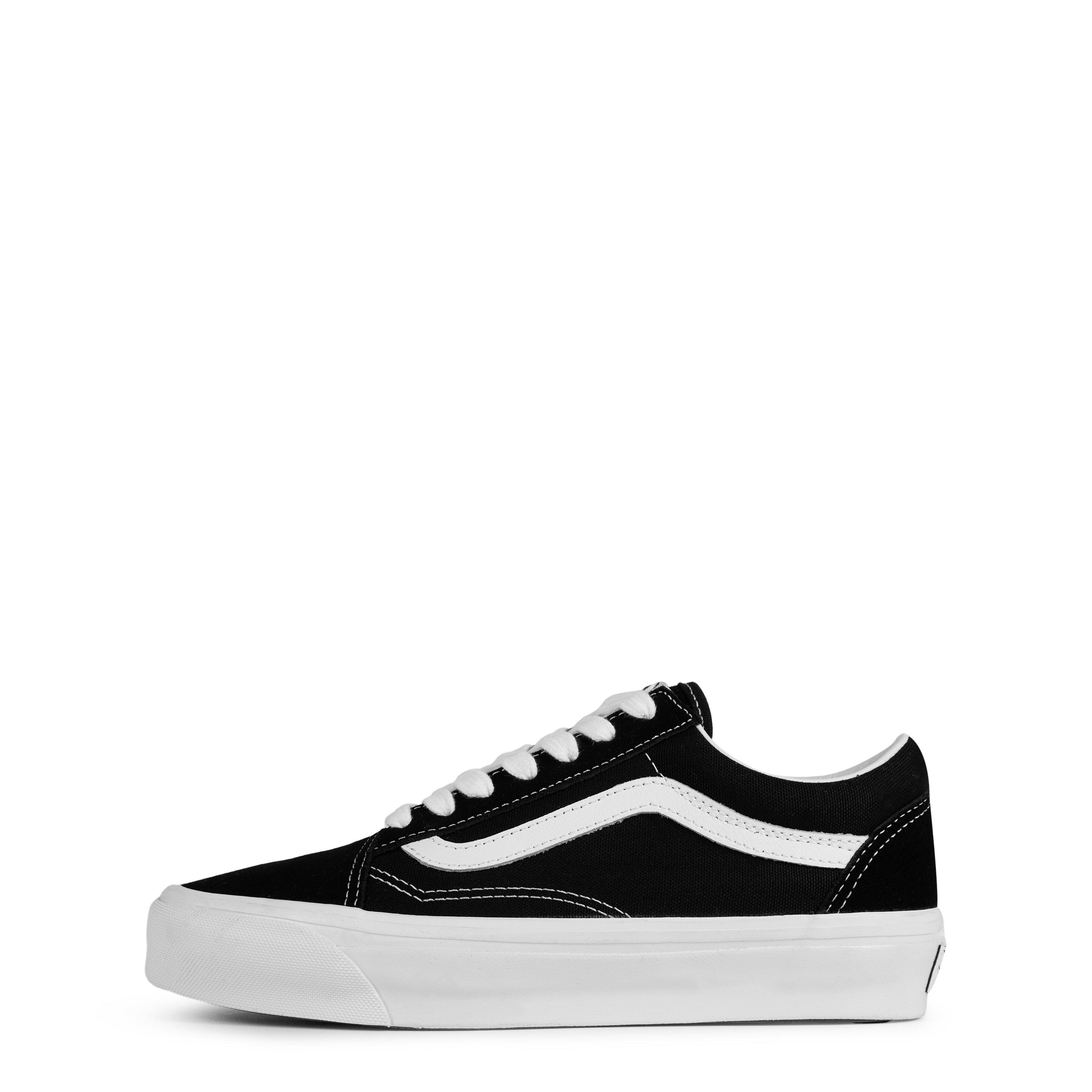 Black White - Vans - Old Skool Checkerboard Trainers - 3