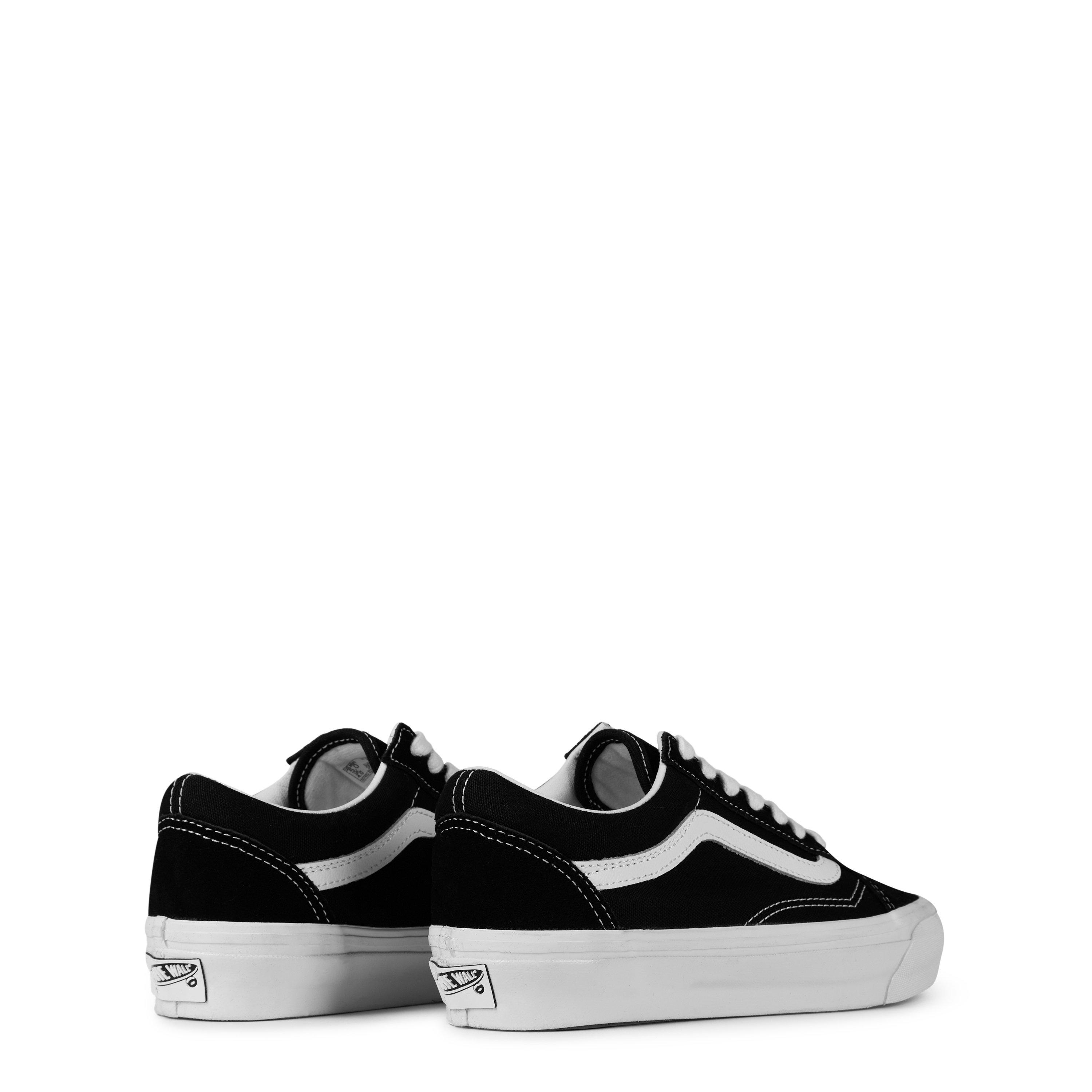 Black White - Vans - Old Skool Checkerboard Trainers - 5