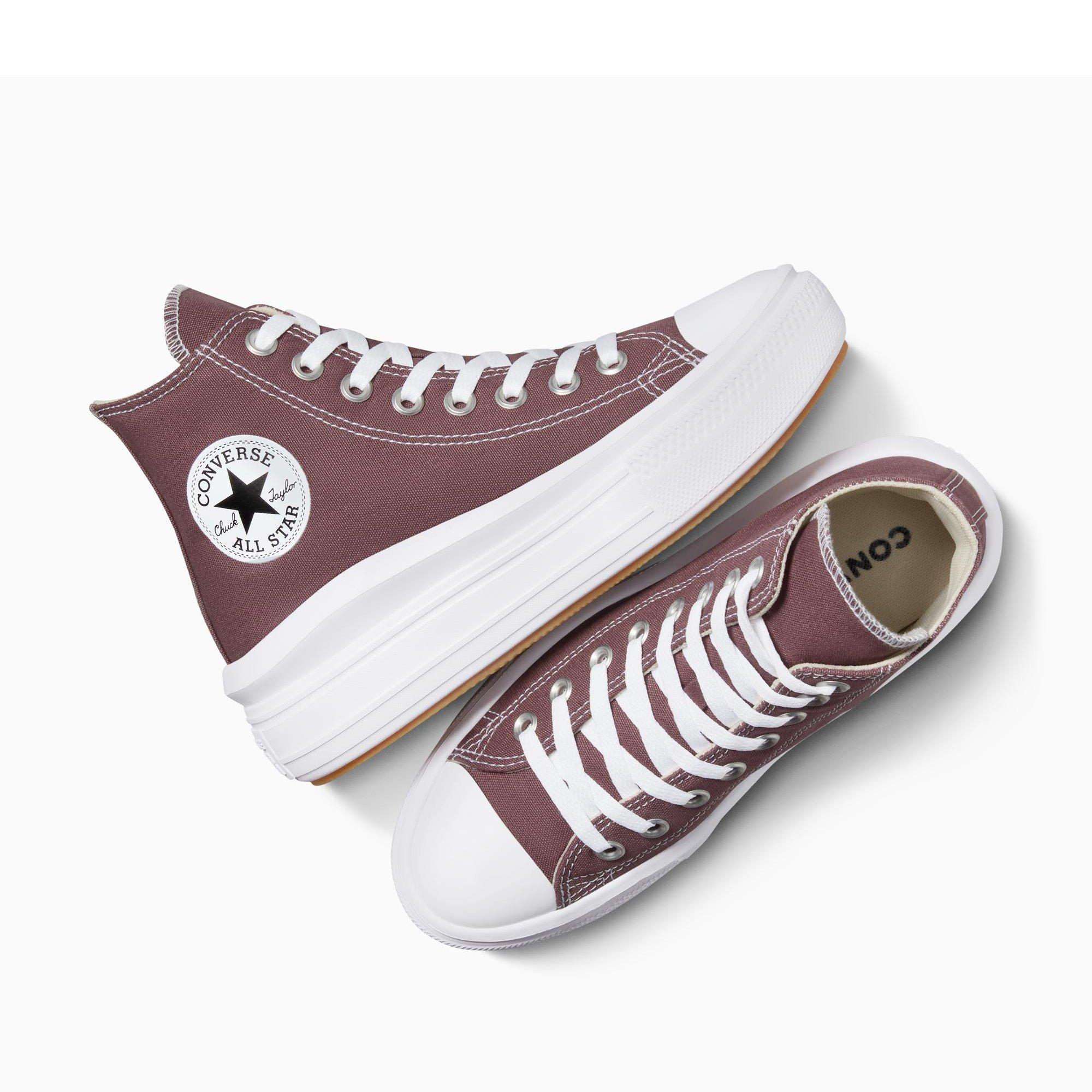 239-Trail Mix - Converse - Women's Chuck Taylor All Star Mov Canvas High-Top Trainers - 4