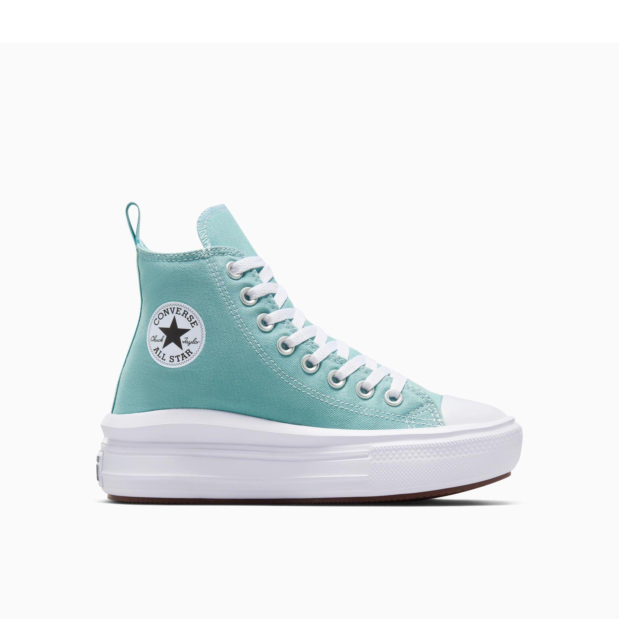 001-Black/Sum - Converse - Women's Chuck Taylor All Star Lif Canvas High-Top Trainers - 2