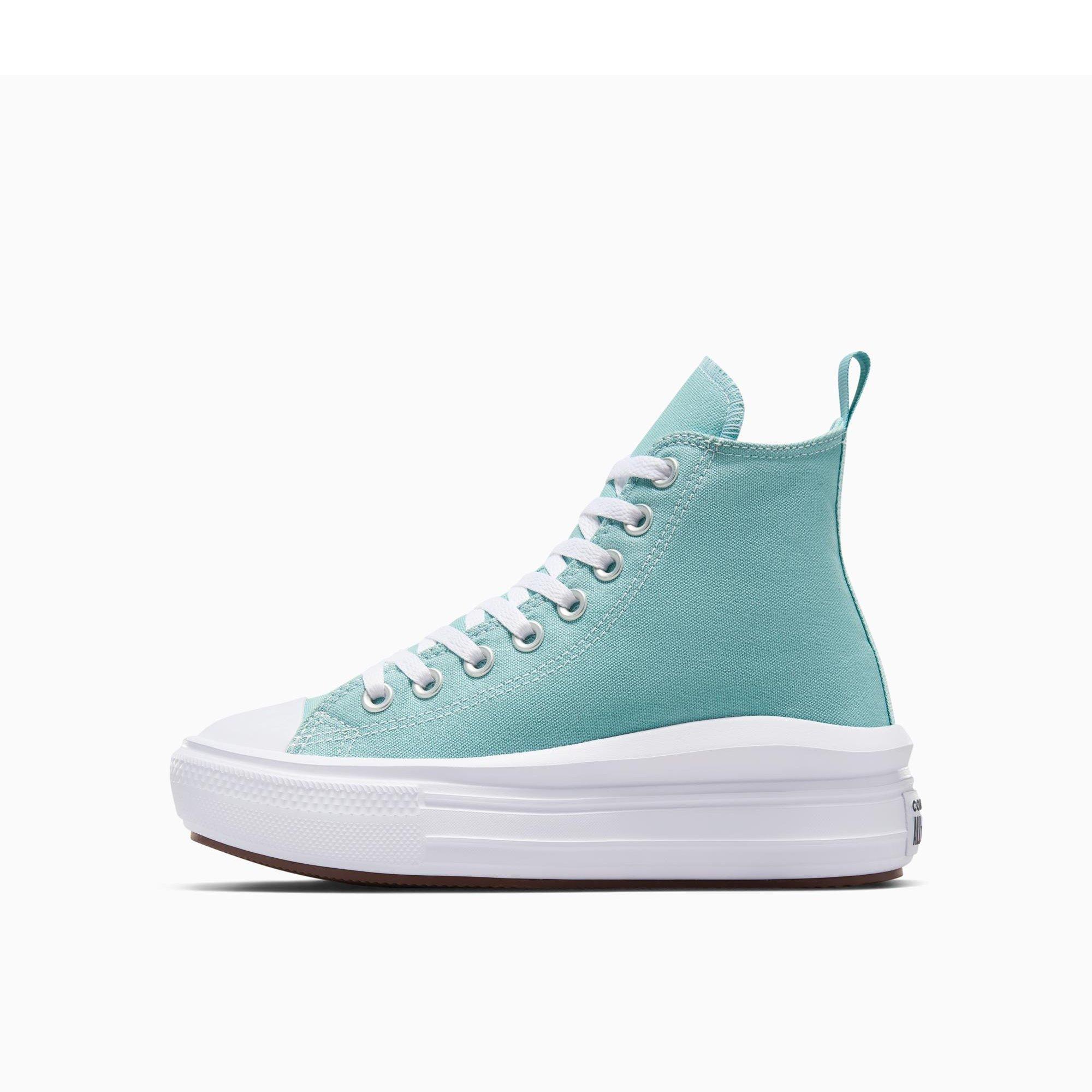 001-Black/Sum - Converse - Women's Chuck Taylor All Star Lif Canvas High-Top Trainers - 3
