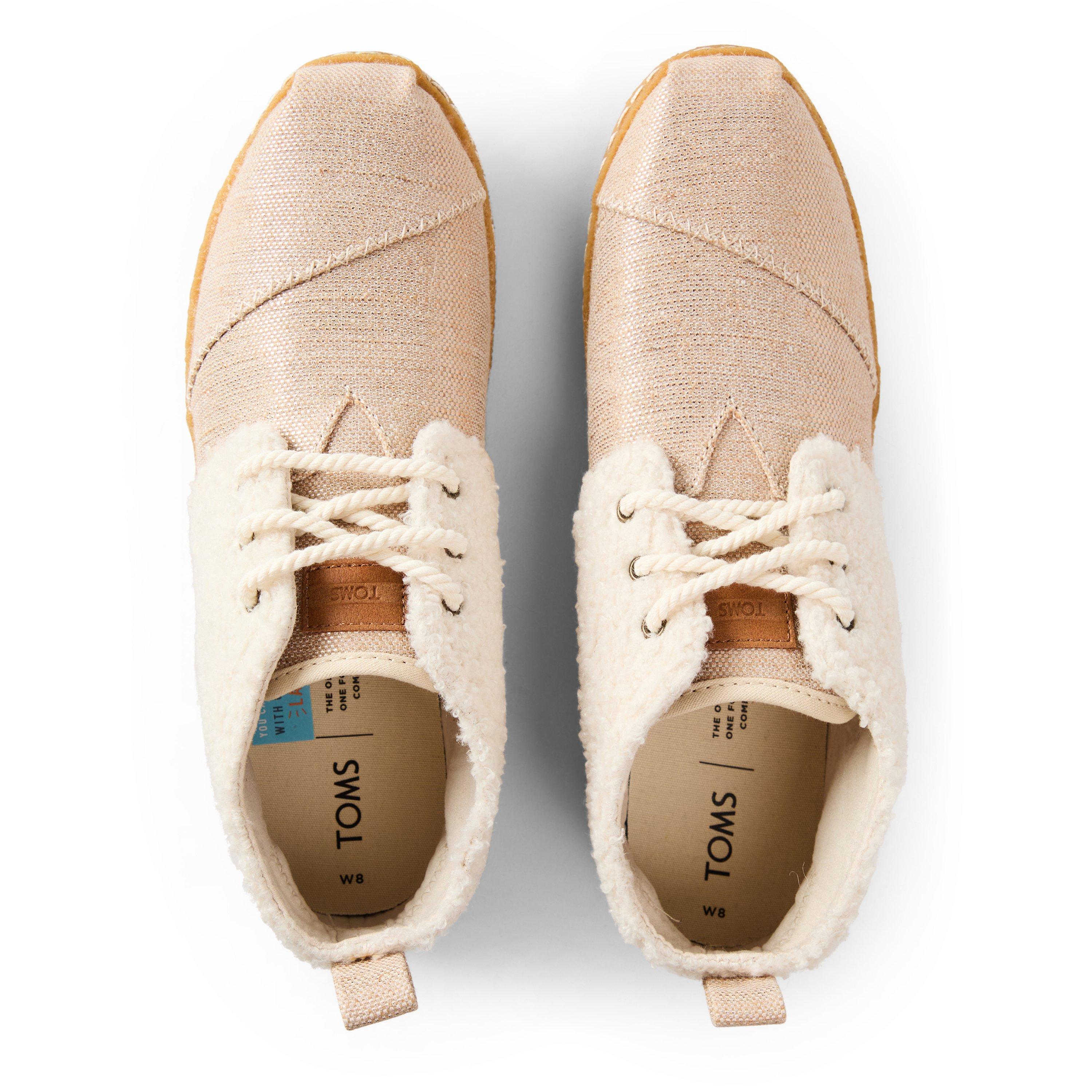 Cream - Toms - Plush Shearl Botcre Esp Ladies - 4