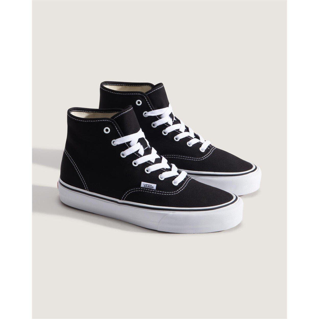 Black/White - Vans - Vans Authentic Hi Womens - 4