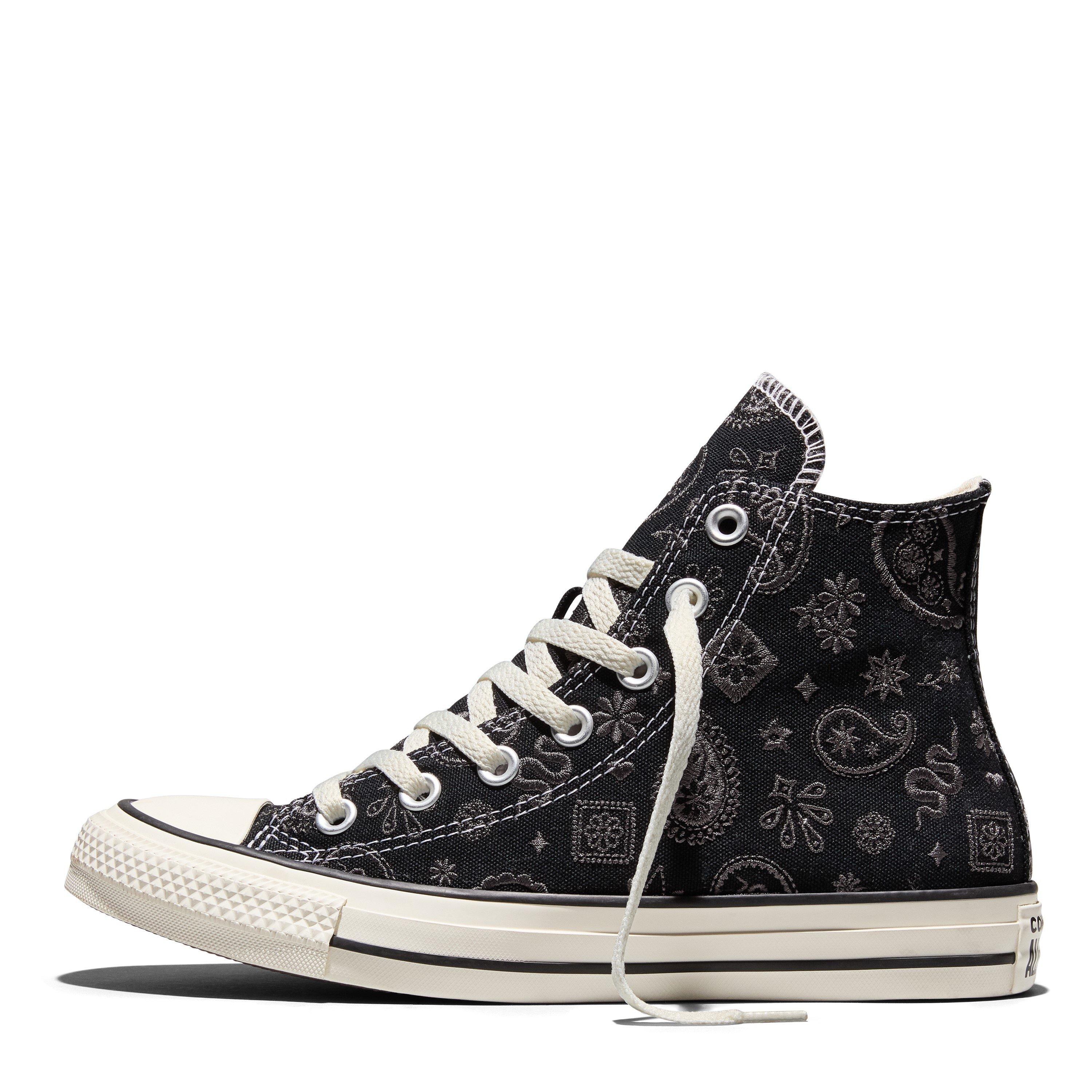 Black/Ivory - Converse - Women's Chuck Taylor All Star Canvas High-Top Trainers - 2