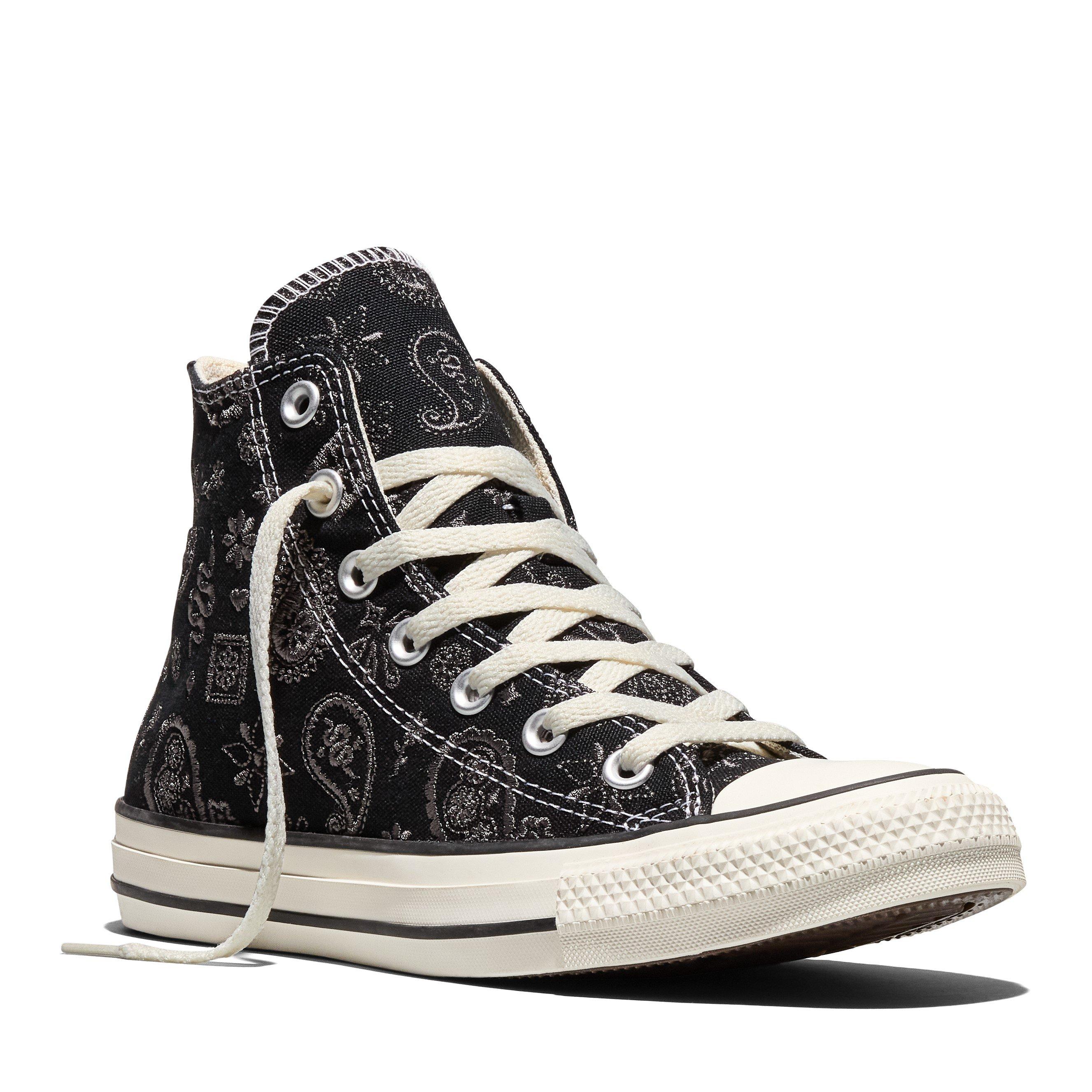 Black/Ivory - Converse - Women's Chuck Taylor All Star Canvas High-Top Trainers - 4