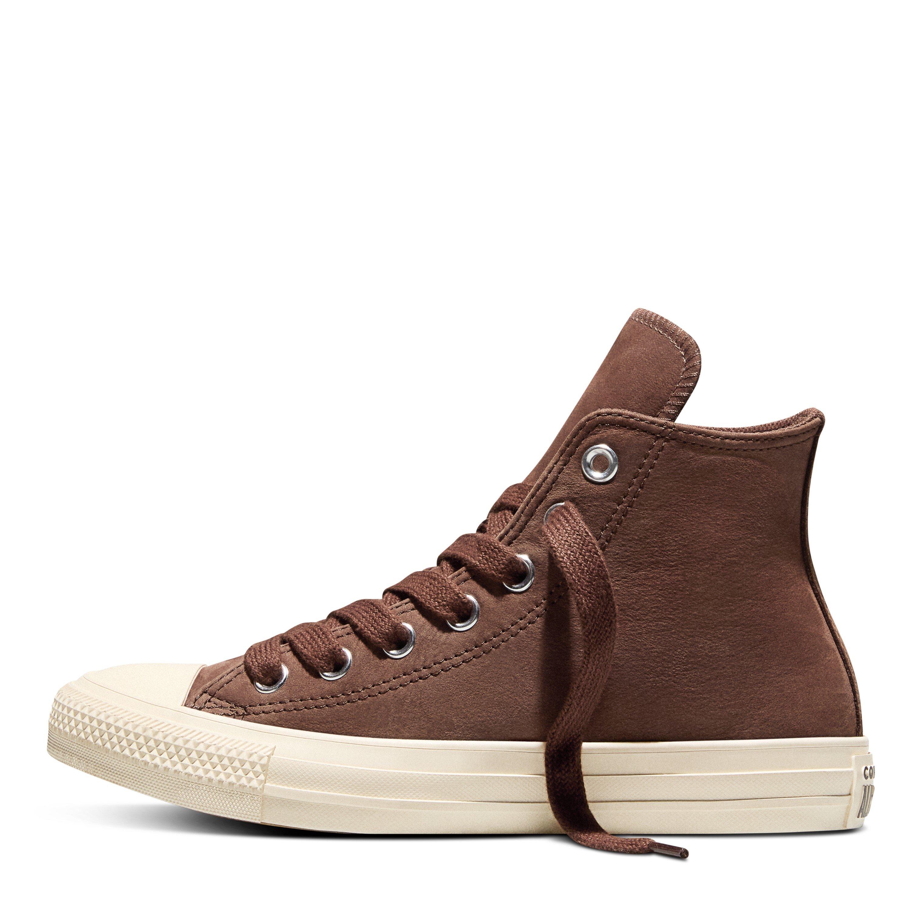Brown/Ivory - Converse - Women's Chuck Taylor All Star Cotton Canvas High-Top Trainers - 2