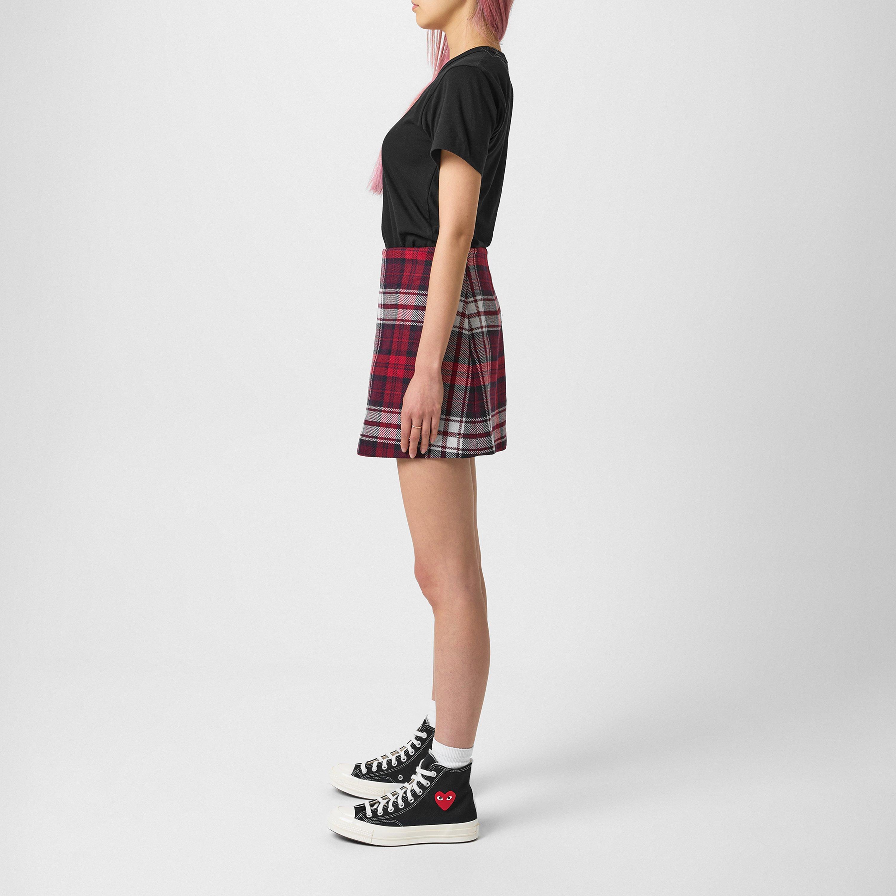 Black 1 - Comme des Garcons PLAY - Small Heart High Top - 6