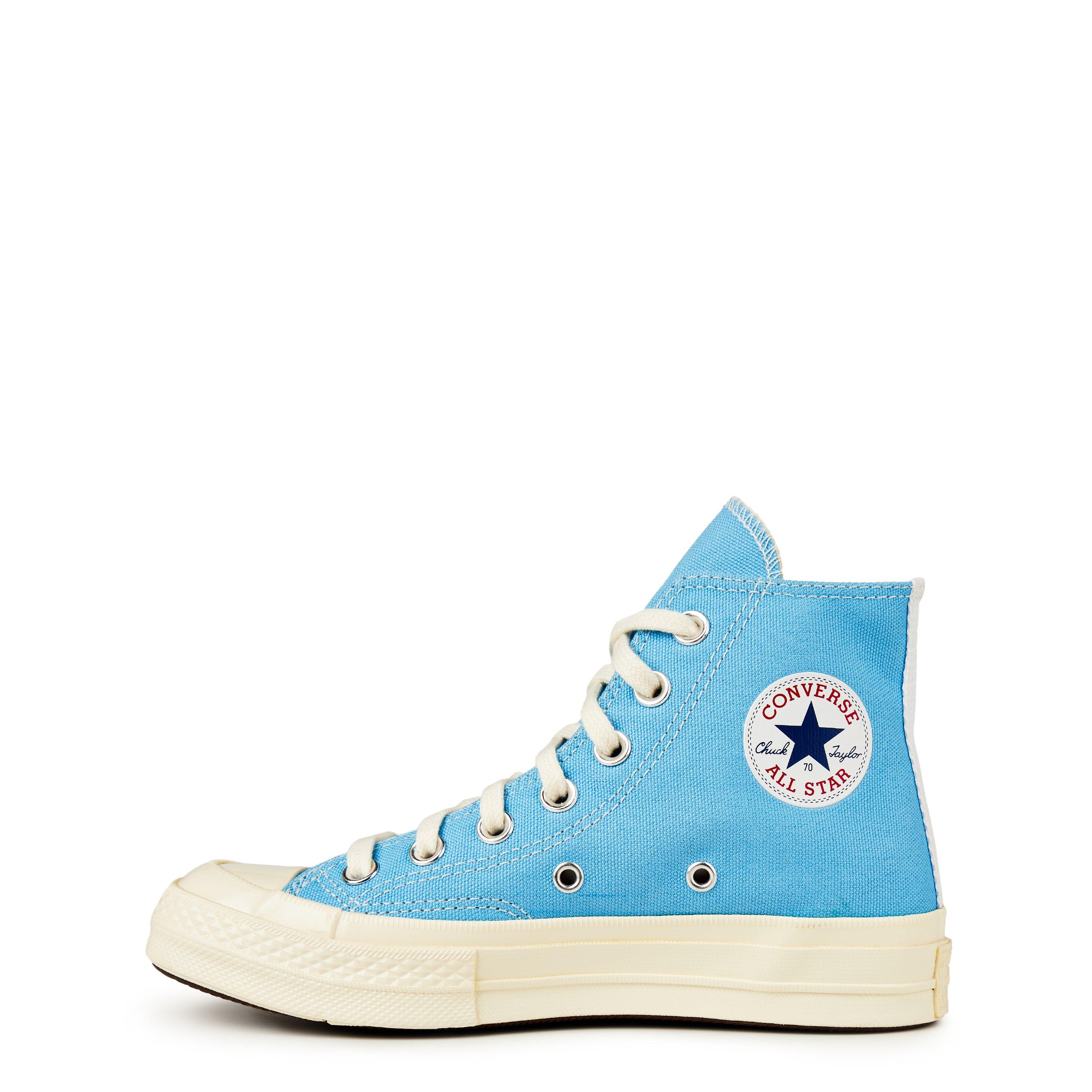 Blue - Comme des Garcons PLAY - Small Heart High Top - 2