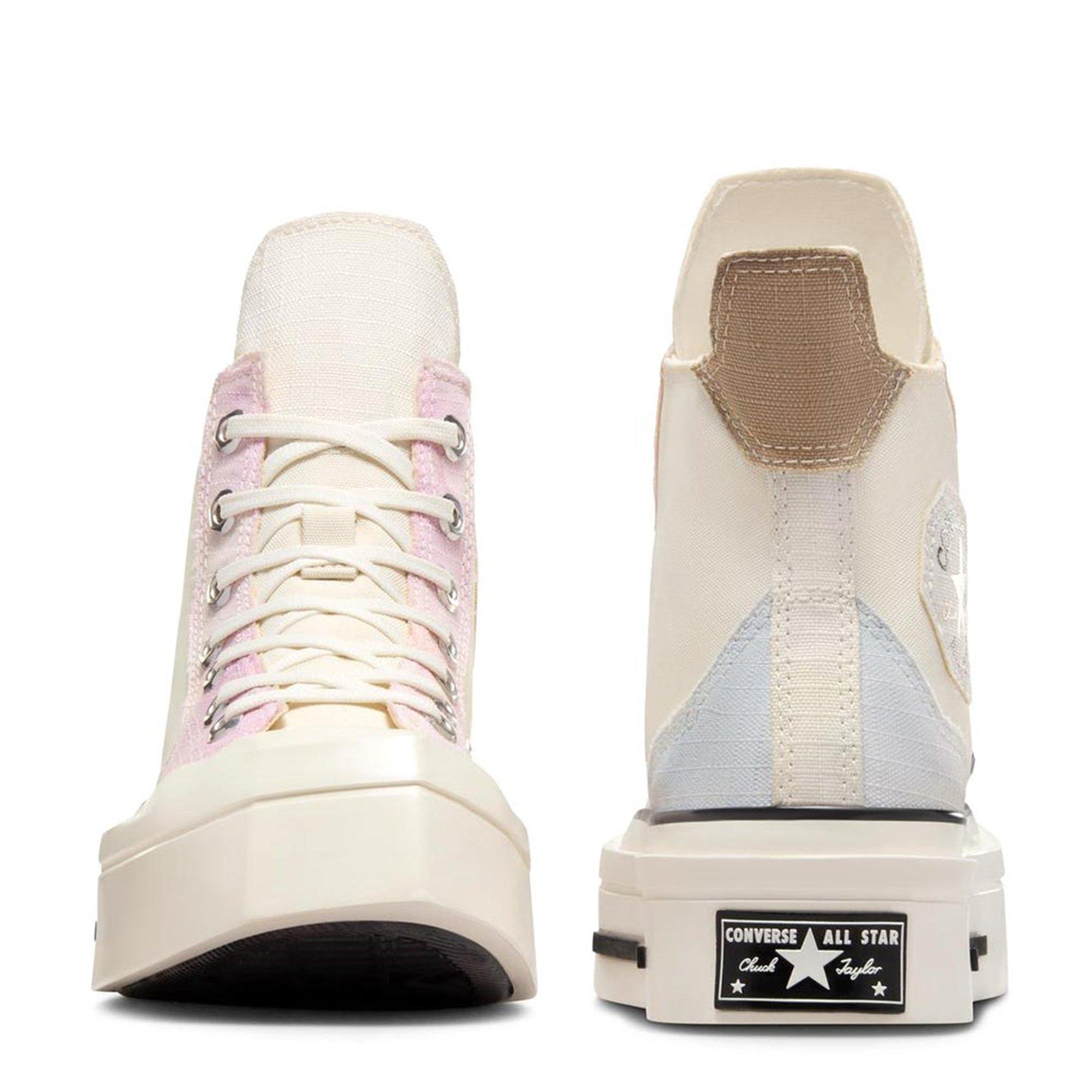 Lilac - Converse - Chuck 70 De Luxe Squared Color Block Hi Top Shoes - 3