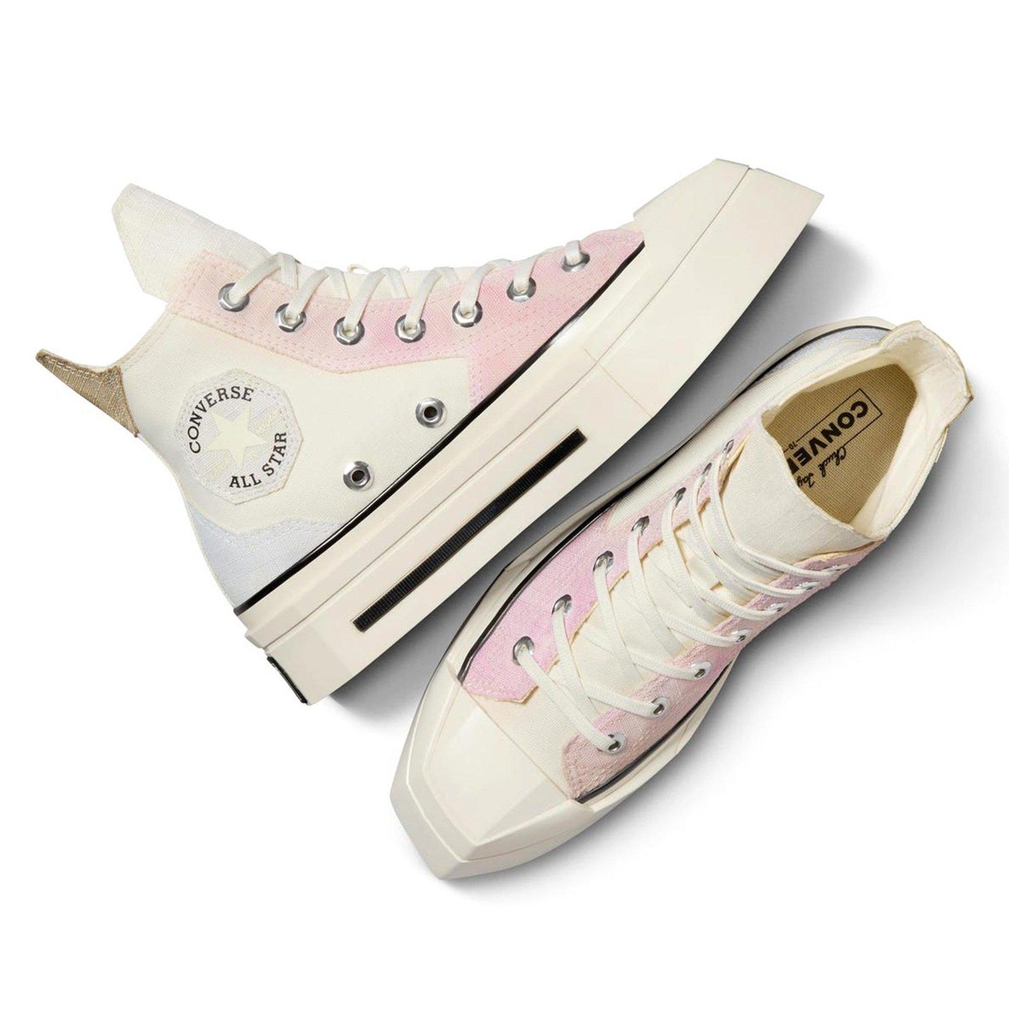 Lilac - Converse - Chuck 70 De Luxe Squared Color Block Hi Top Shoes - 5