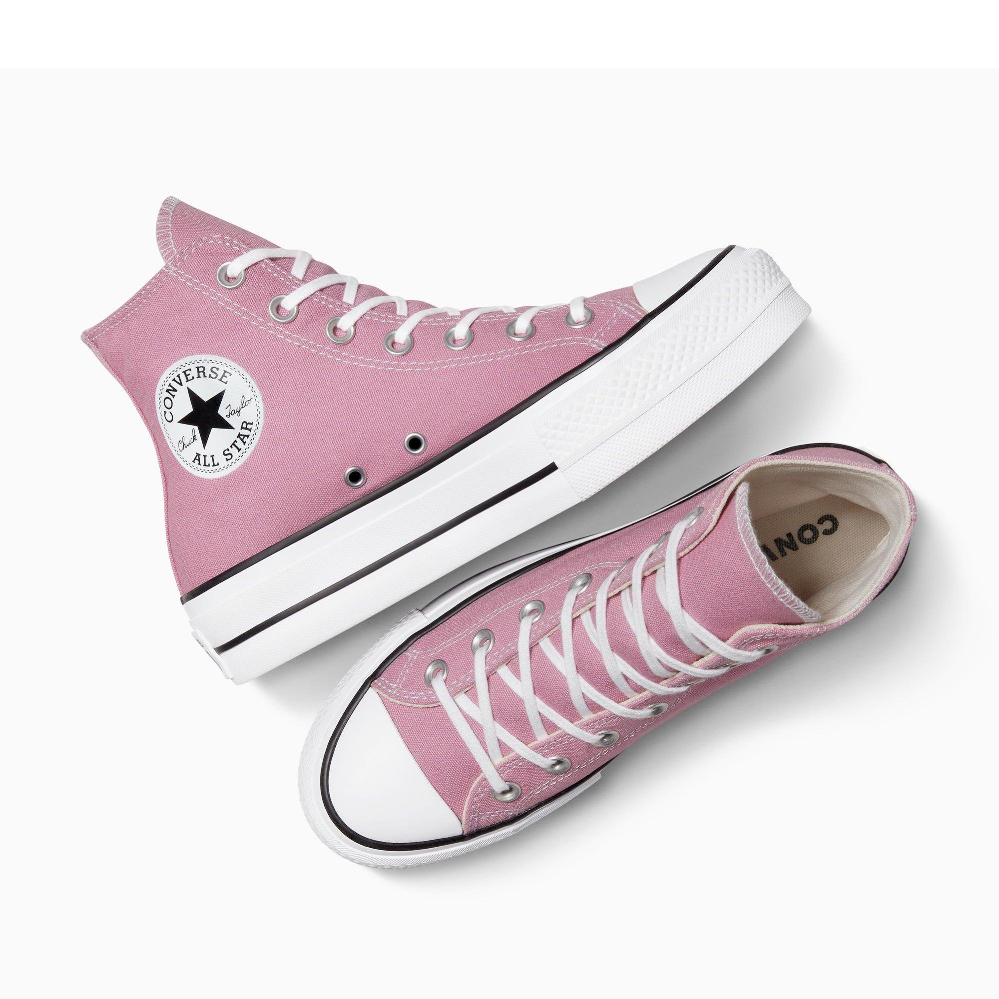 685-Cliffside - Converse - Women's Chuck Taylor All Star Lif Canvas High-Top Trainers - 5