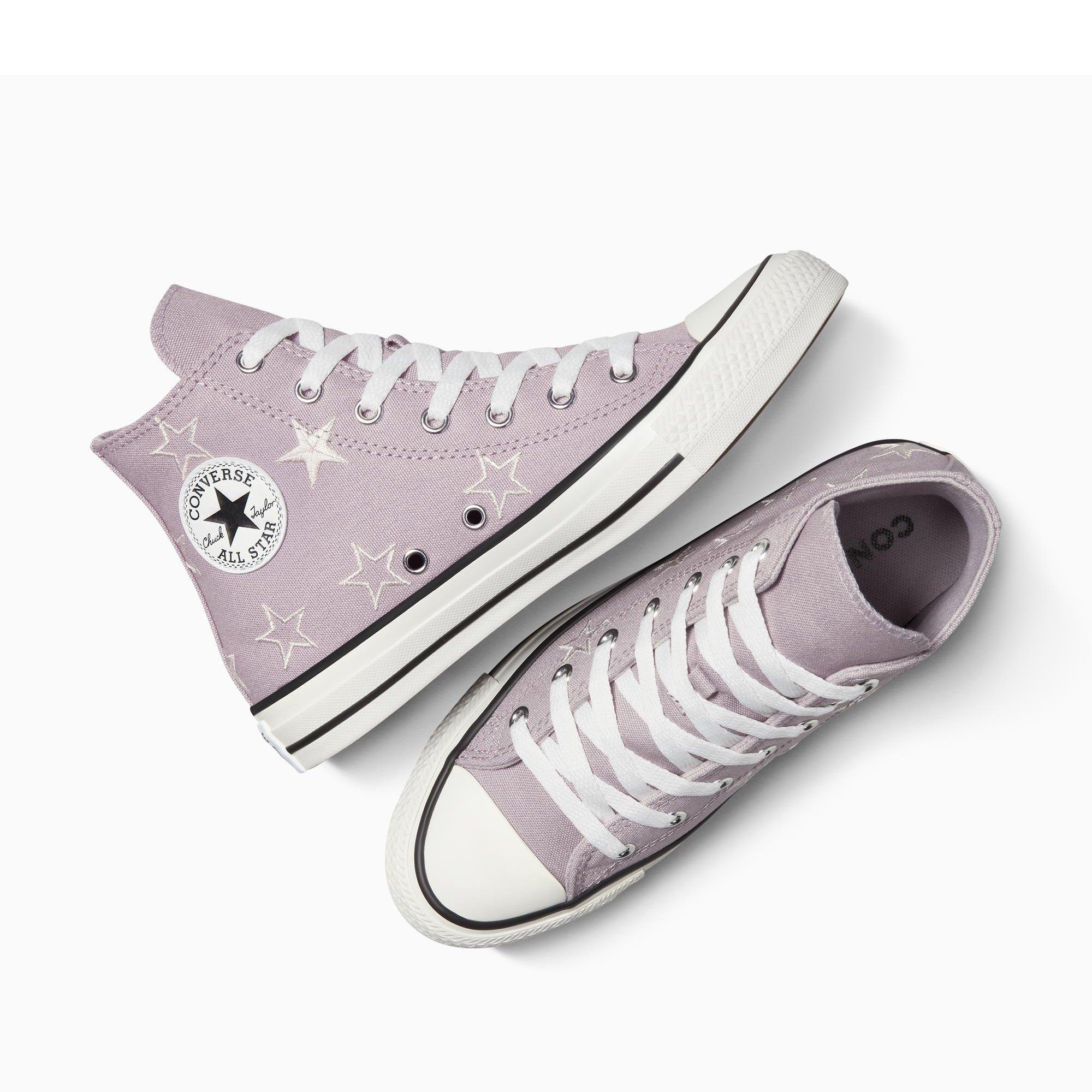 533-Frozen Th - Converse - Women's Chuck Taylor All Star Sta Canvas High-Top Trainers - 5