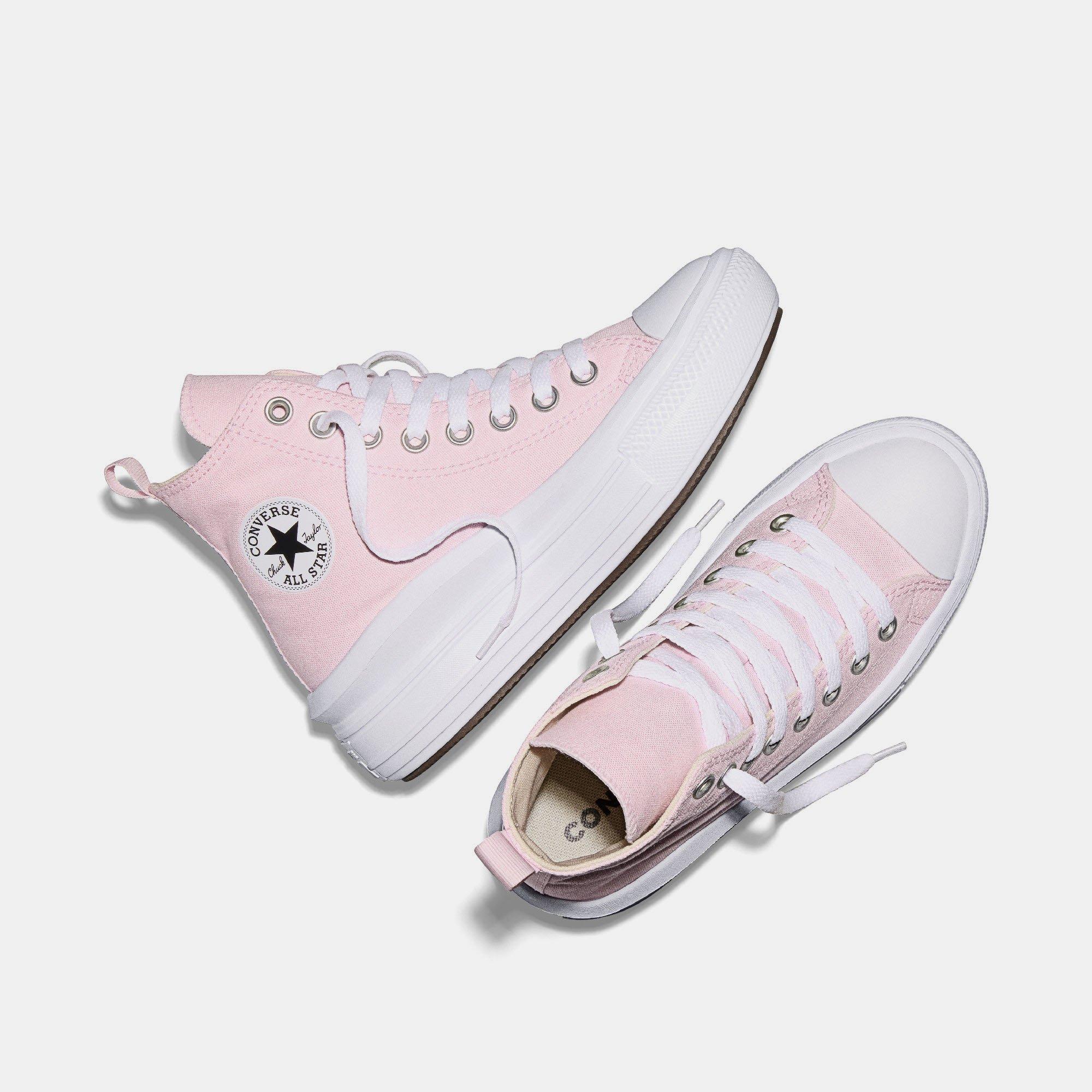 668-New Found - Converse - Women's Chuck Taylor All Star Mov Canvas High-Top Trainers - 4