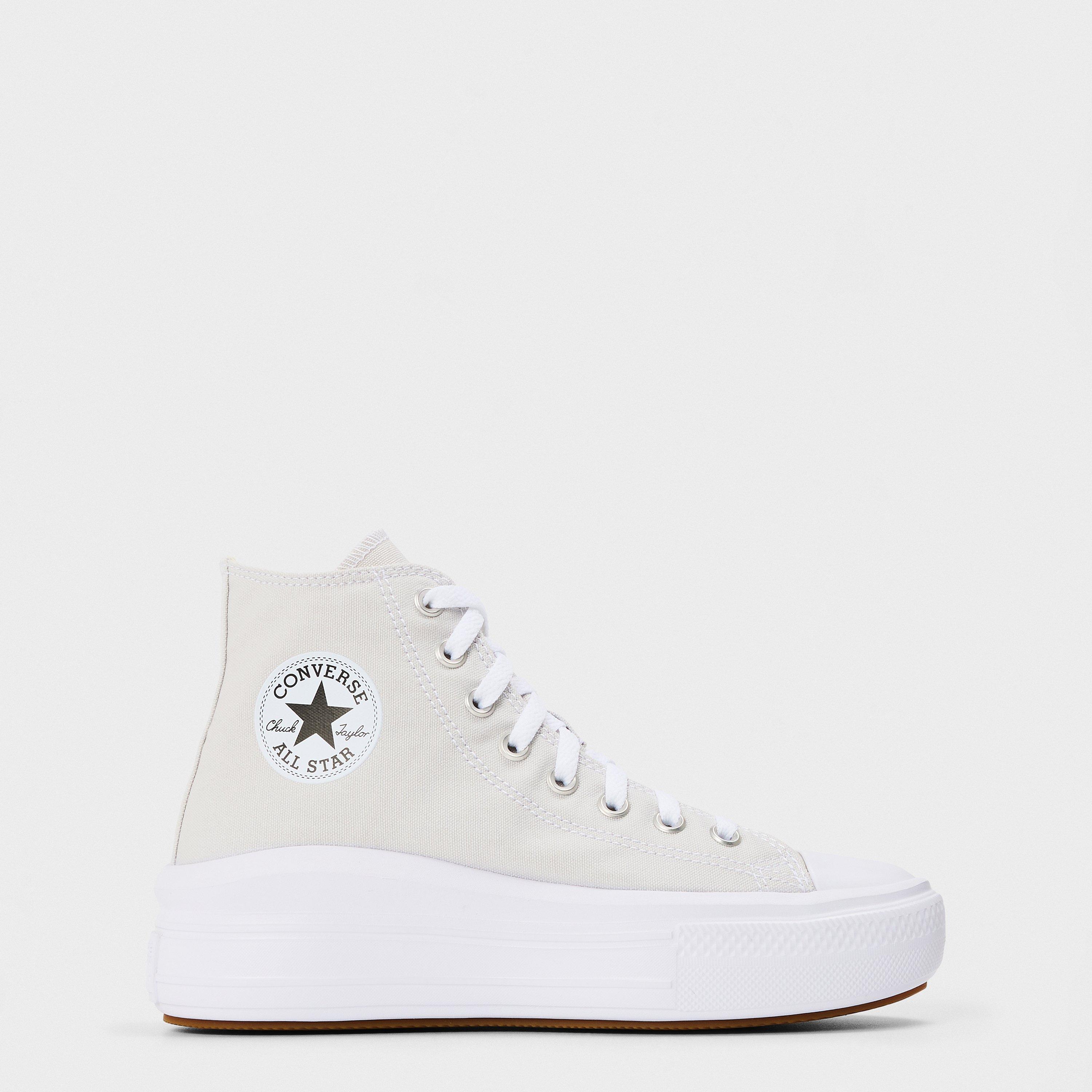 Converse Women's Chuck Taylor All Star Move - Barely Grey - 5.5 (38)