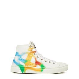 Vivienne Westwood Plimsoll High Top Trainers