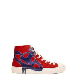 Vivienne Westwood Plimsoll High Top Trainers