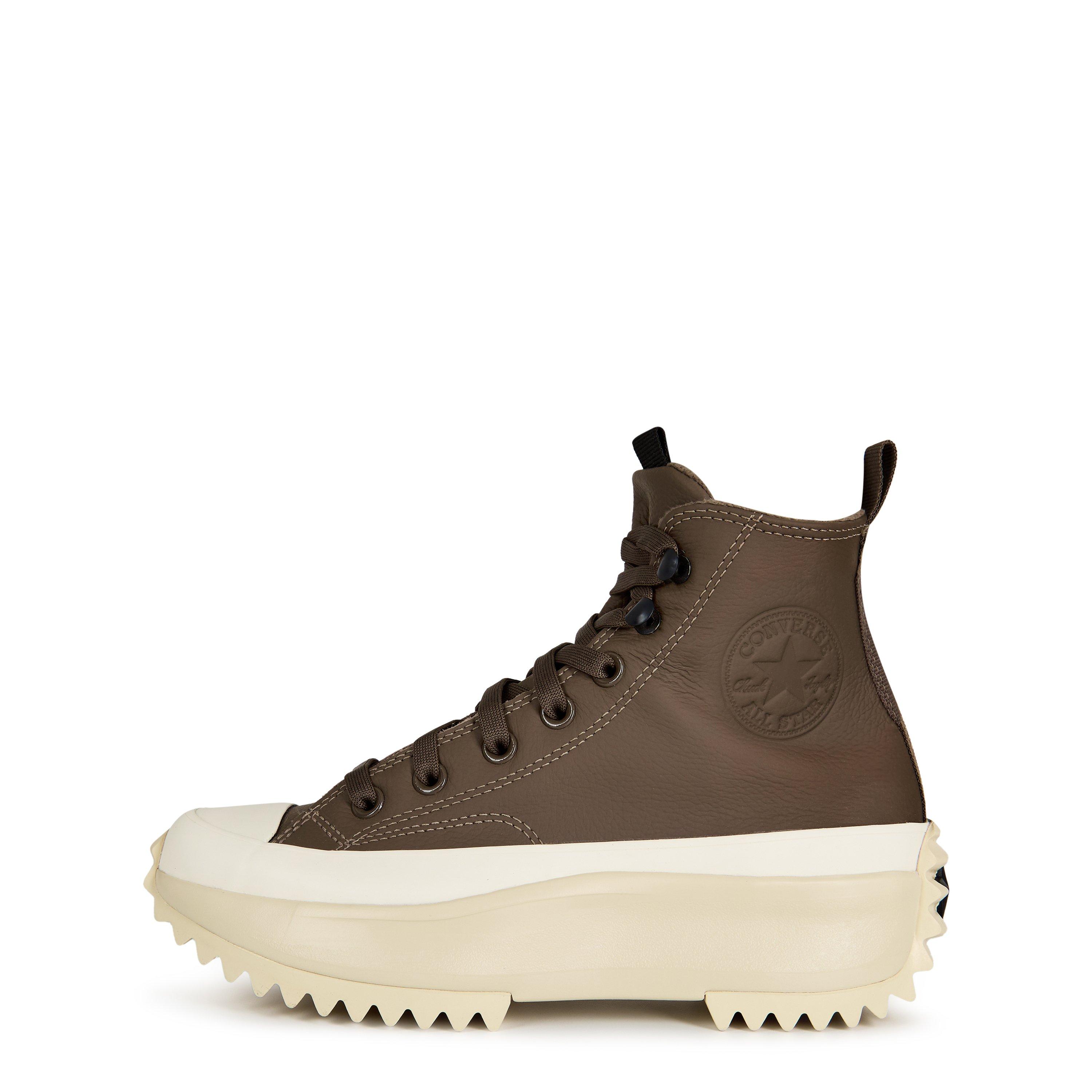 Truffle 201 - Converse - Women's CL Run Star Hike Platform Canvas High-Top Trainers - 2