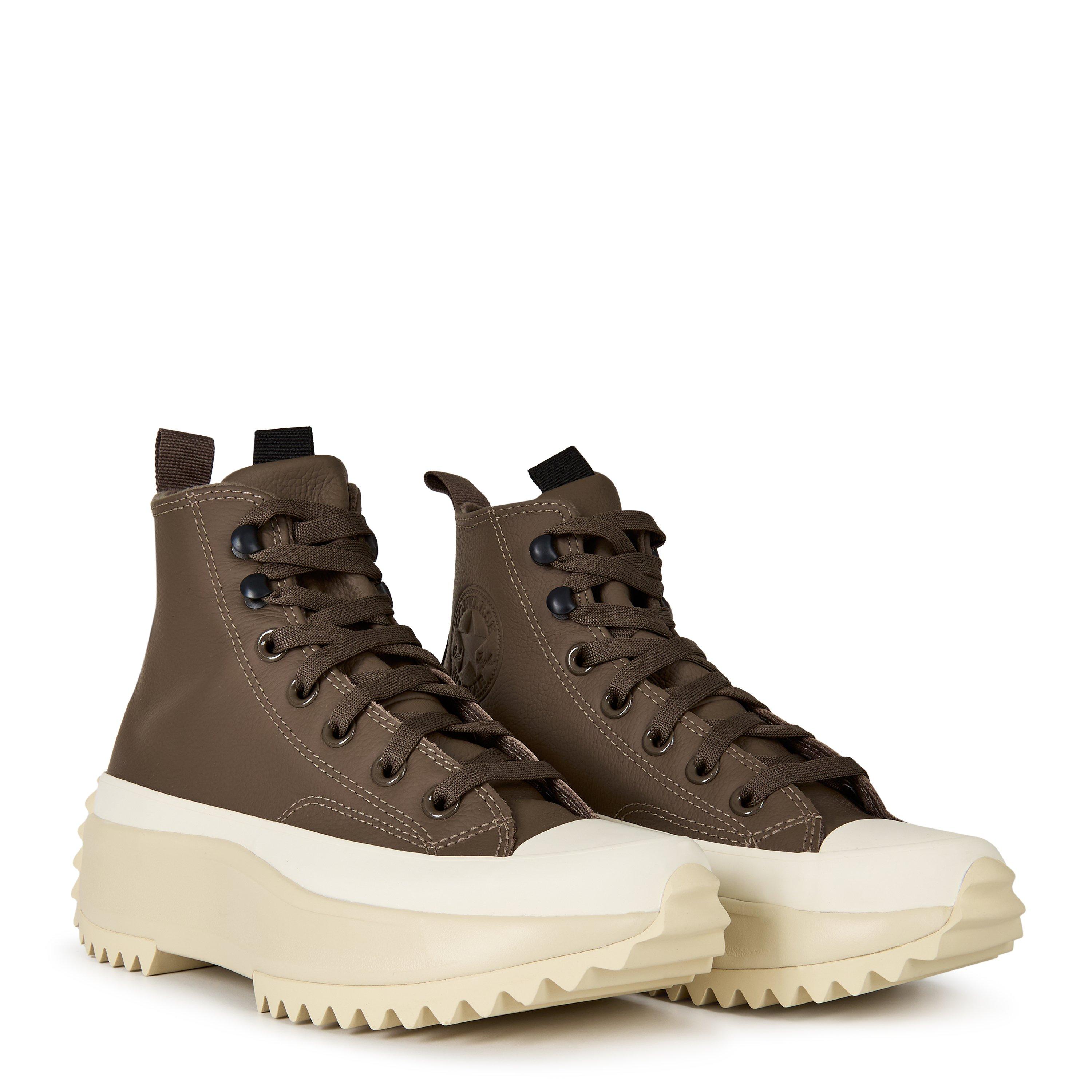 Truffle 201 - Converse - Women's CL Run Star Hike Platform Canvas High-Top Trainers - 3