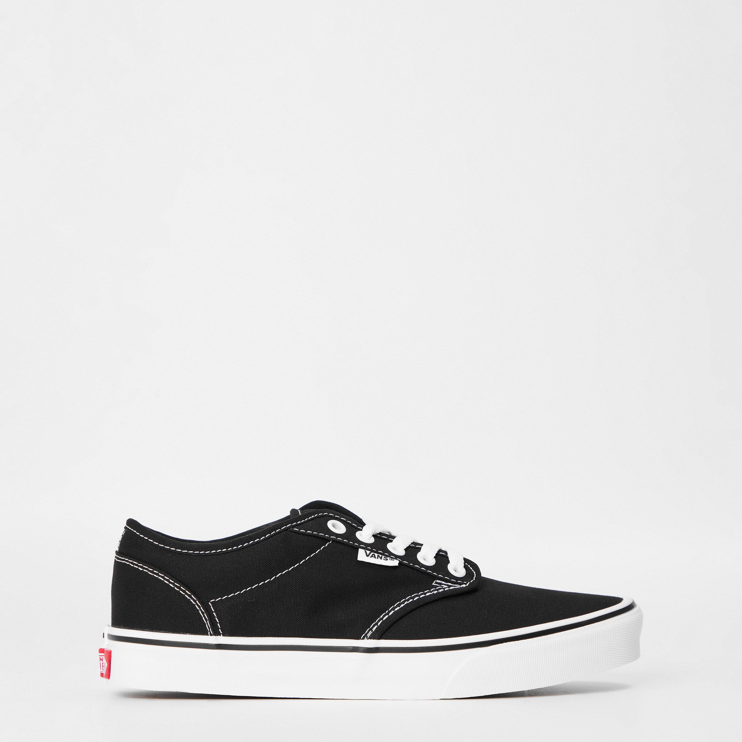 Black/White - Vans - Women's Atwood Canvas Trainers - 1