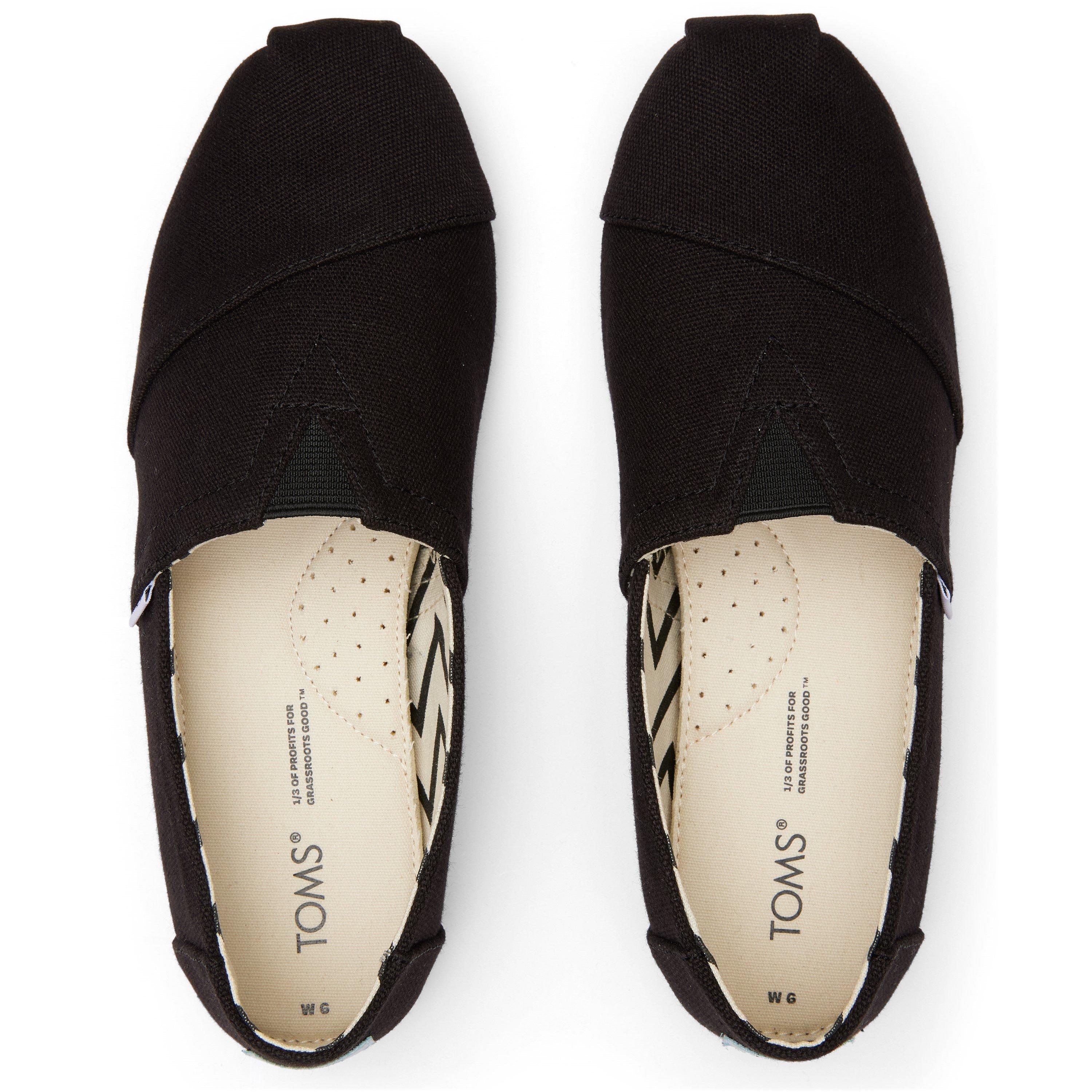 Zwart/Blk - Toms - Alpargata Canvas Pumps - 4