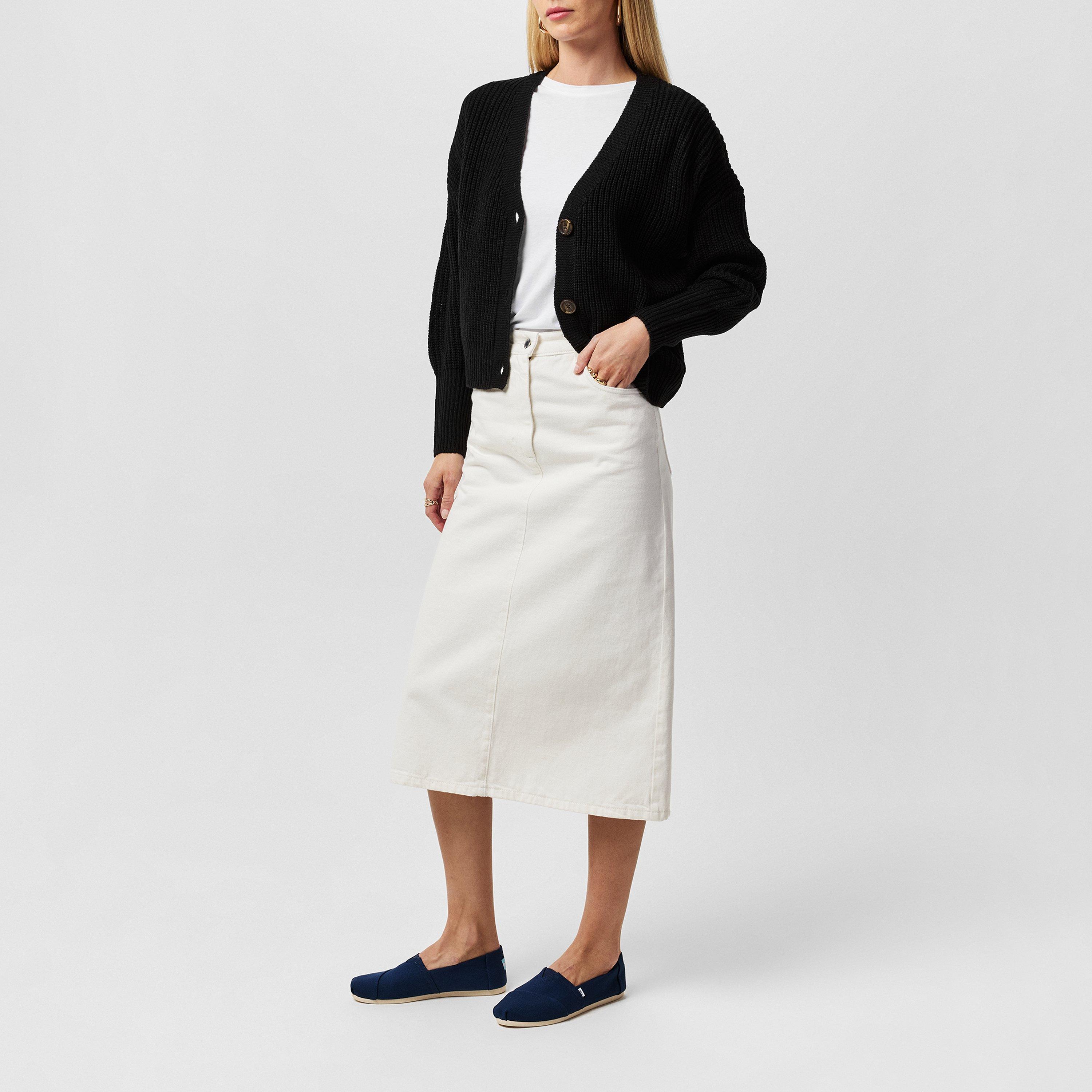 Navy - Toms - Alpargata Canvas Pumps - 6