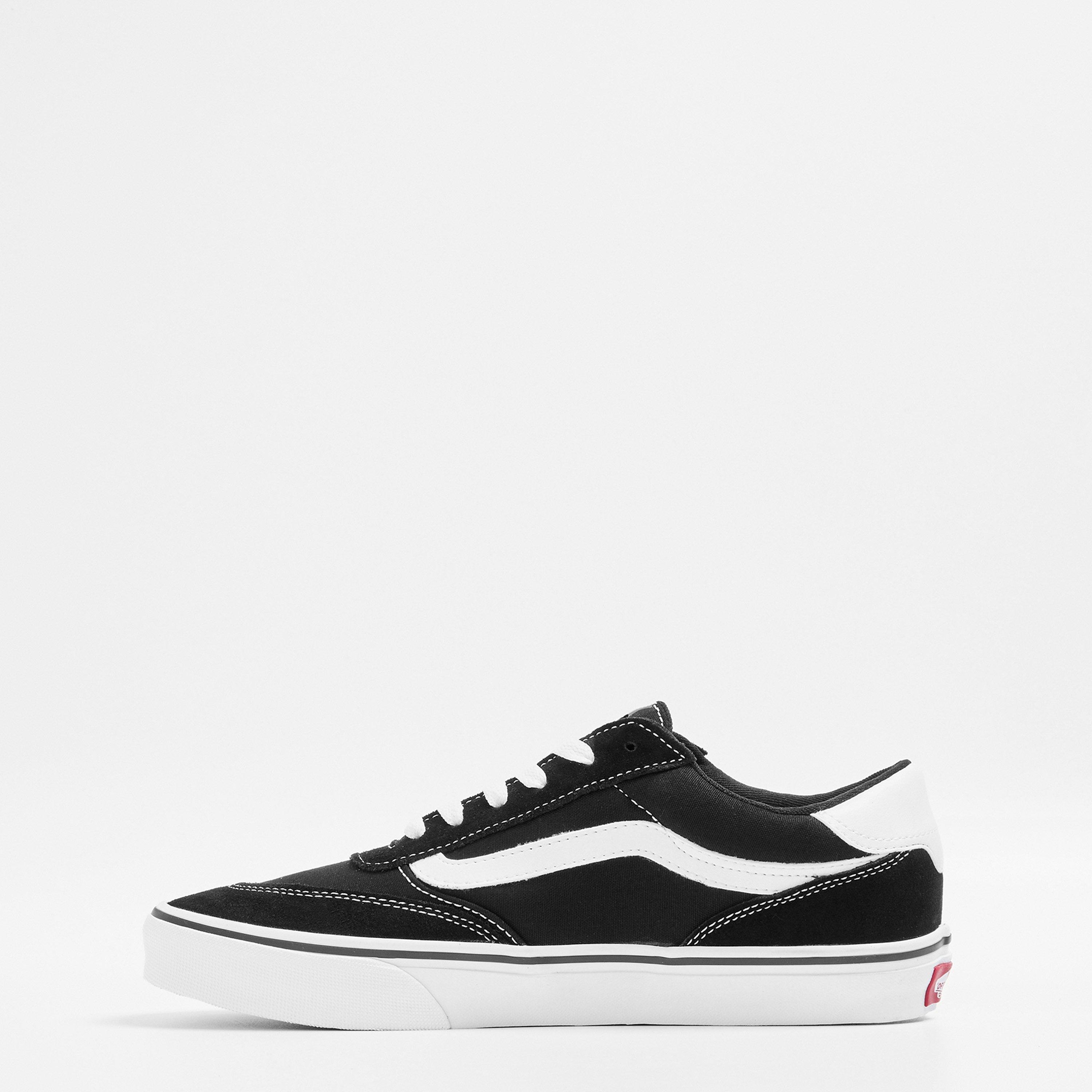 Black/White - Vans - Brooklyn Shoes Womens - 2