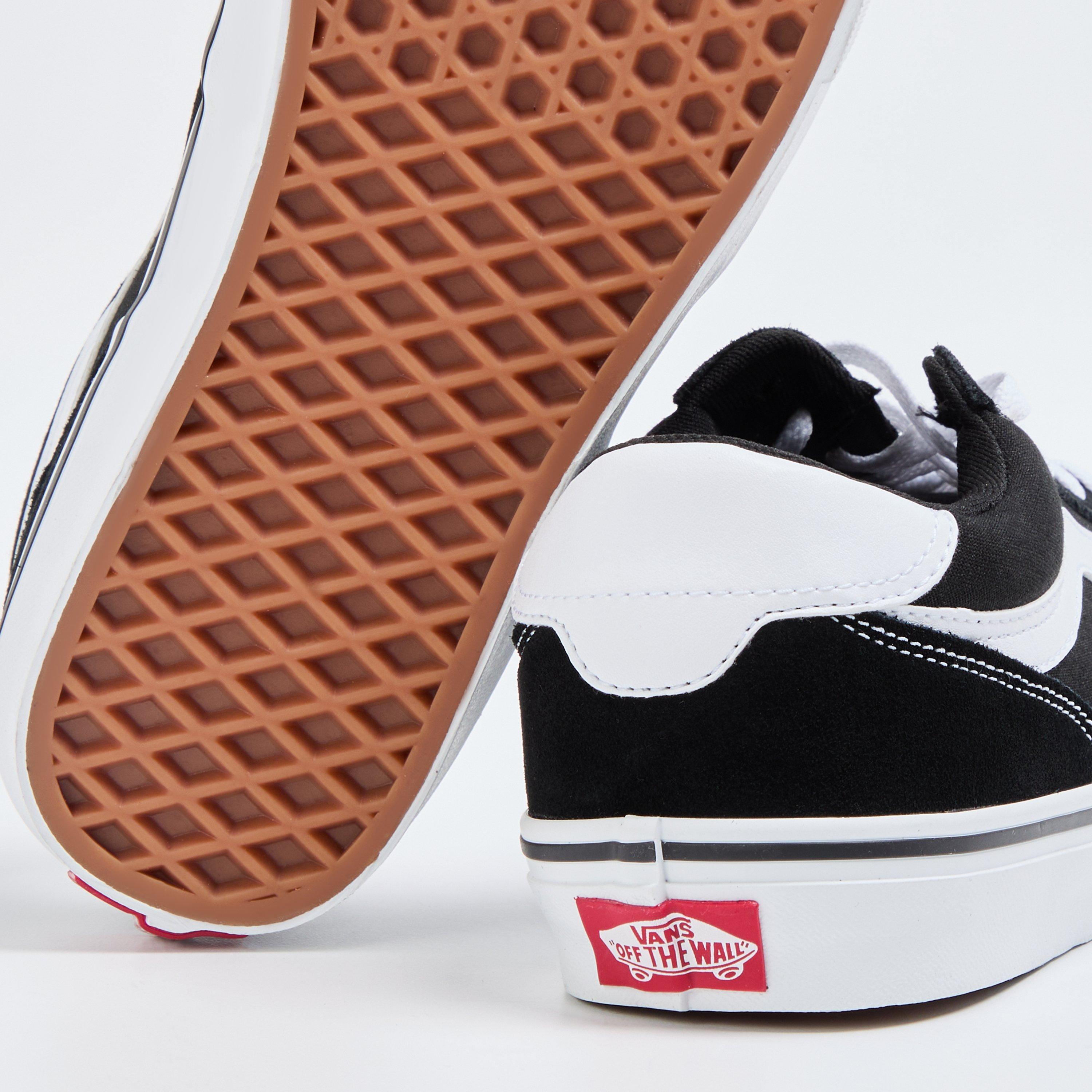 Black/White - Vans - Brooklyn Shoes Womens - 4