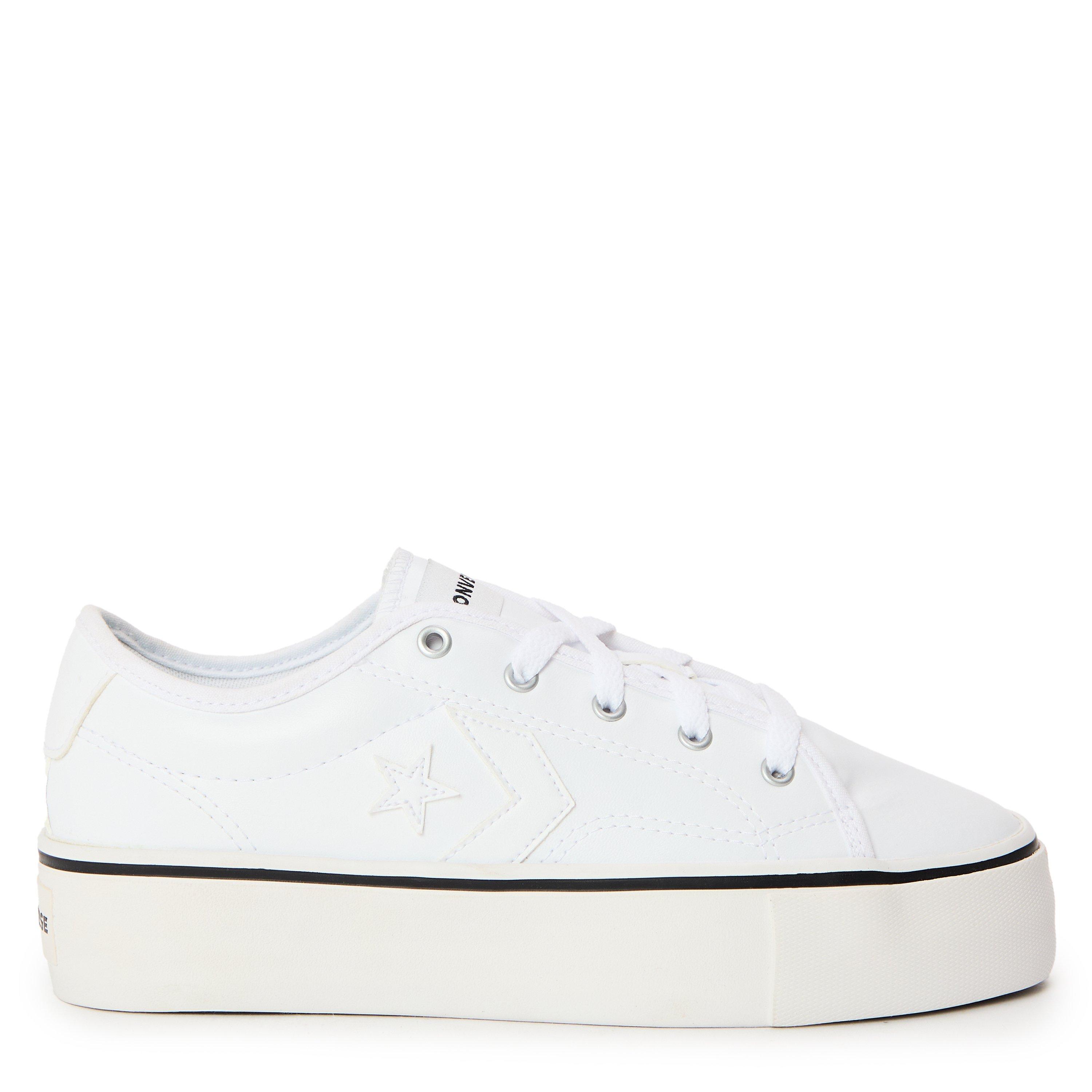Converse Women's Run Star Hike Canvas Trainers - 102-White/Bla - 5 (38)