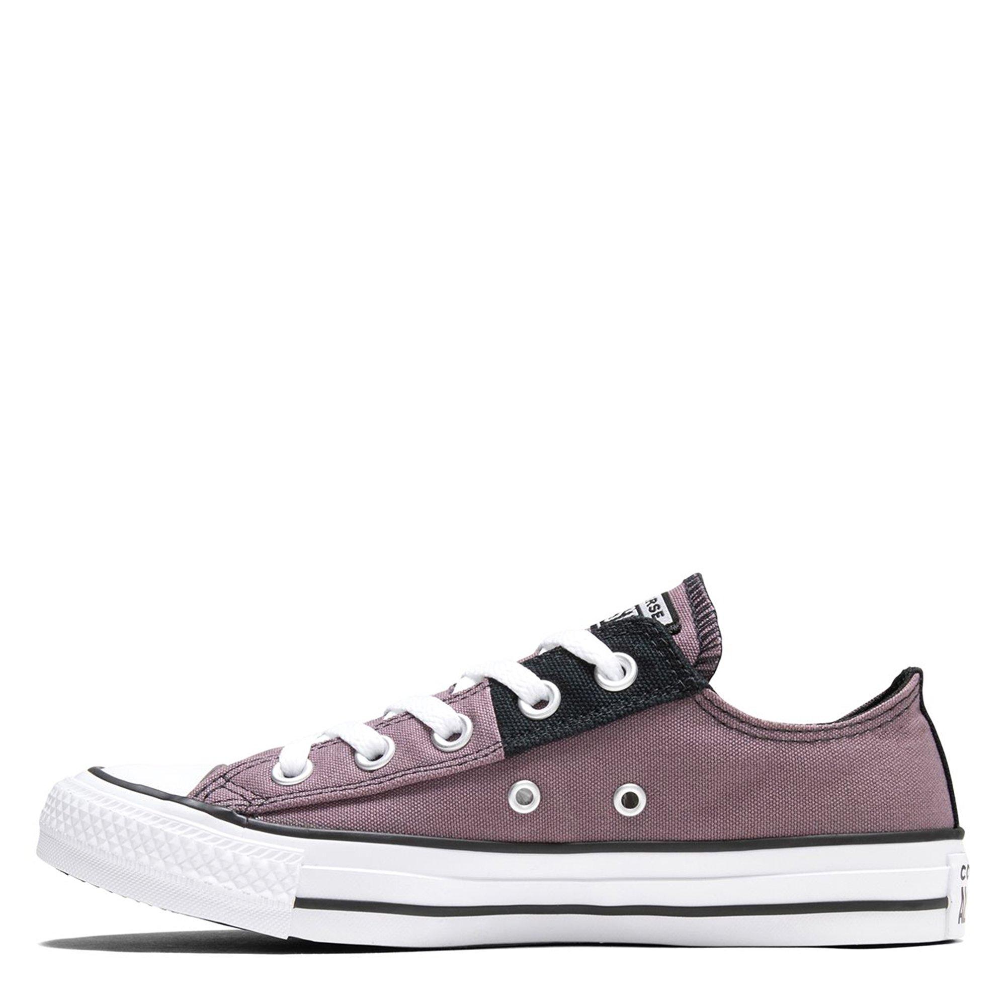 GREY/PURPLE - Converse - Chuck Taylor All Star Everyday Essential Shoes Womens - 2